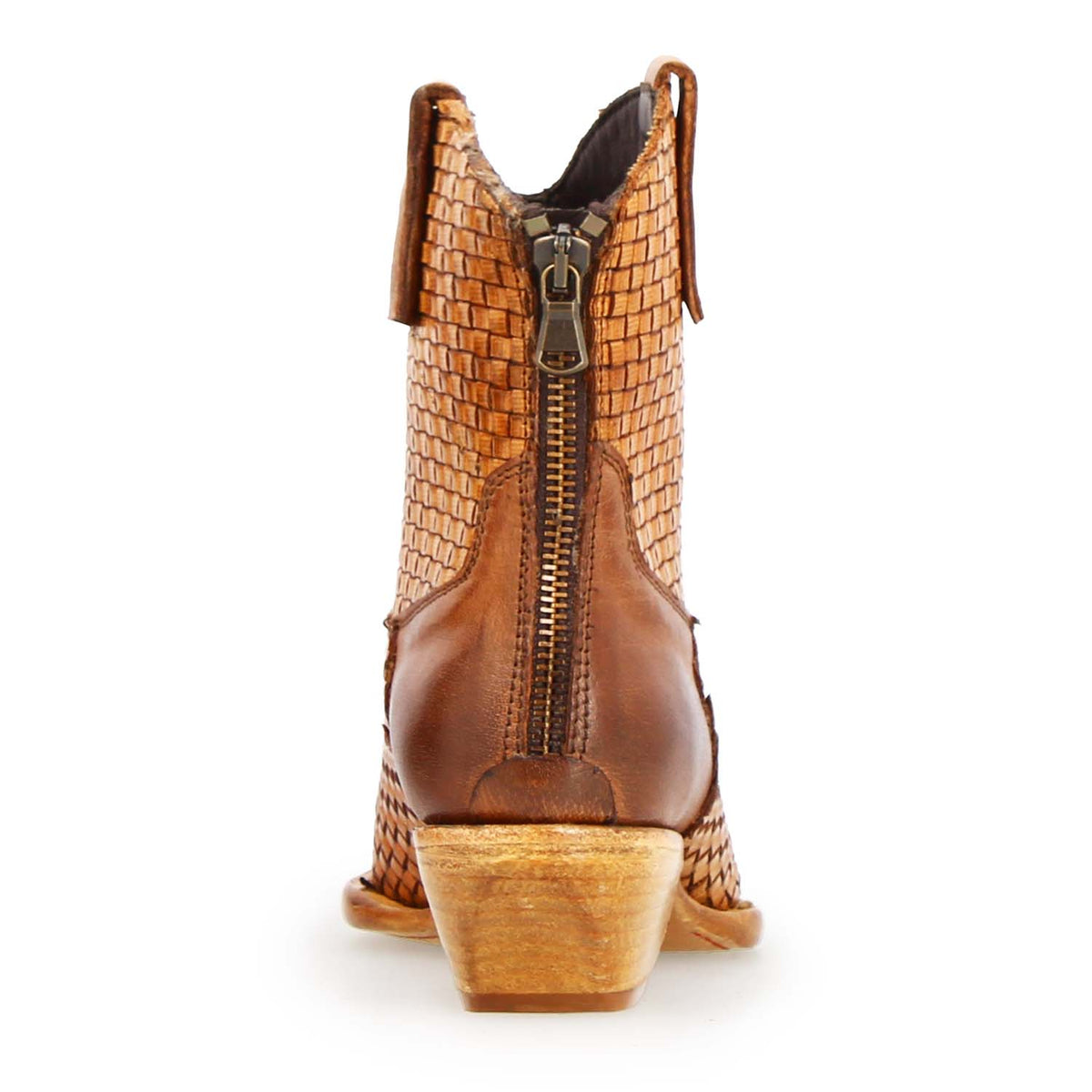 Velvet - Stivaletto texano donna in pelle marrone - LeonardoShoes