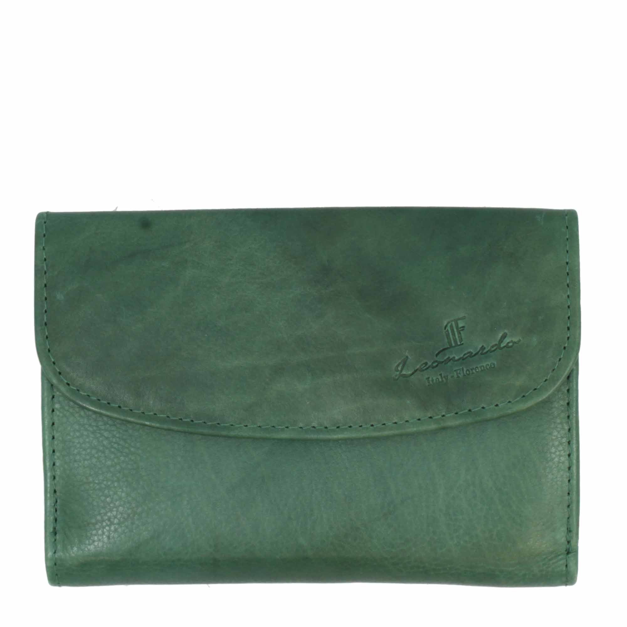 Portafoglio donna porta tessere e banconote in pelle vari colori - LeonardoShoes