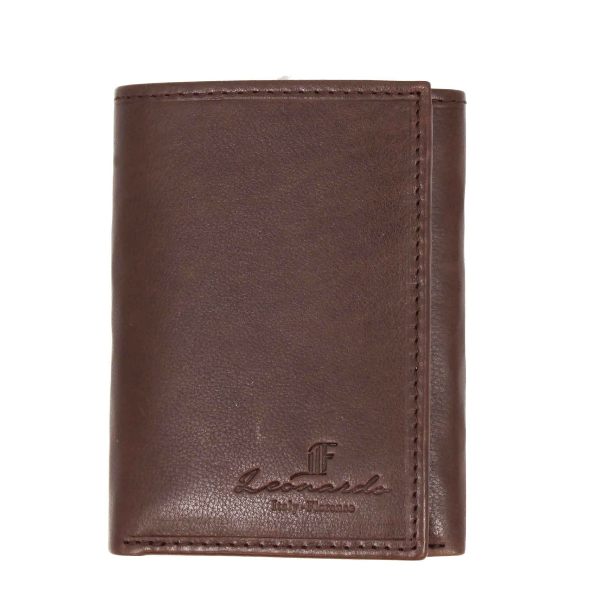 Portafoglio unisex in pelle porta tessere e banconote - LeonardoShoes