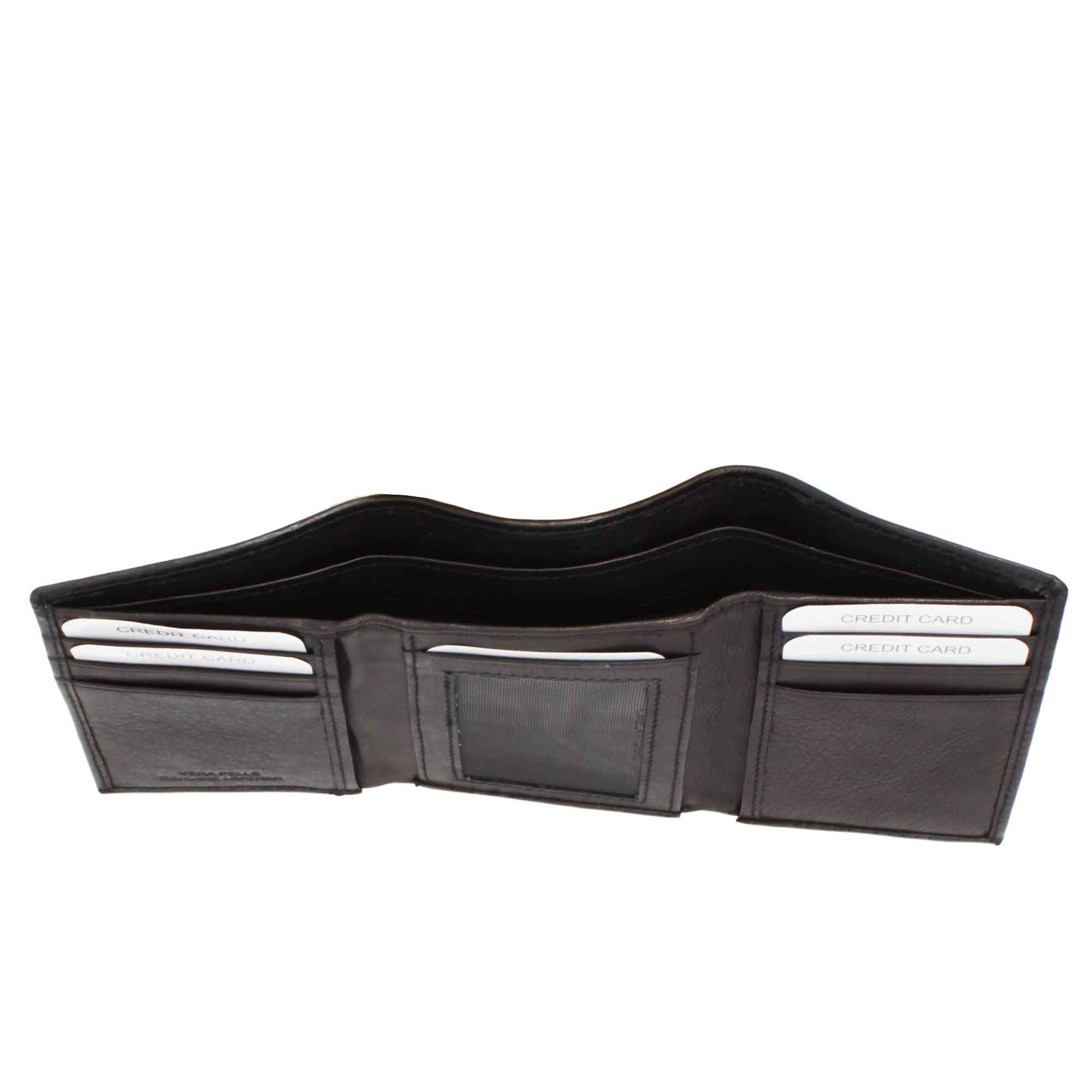 Portafoglio unisex in pelle porta tessere e banconote - LeonardoShoes