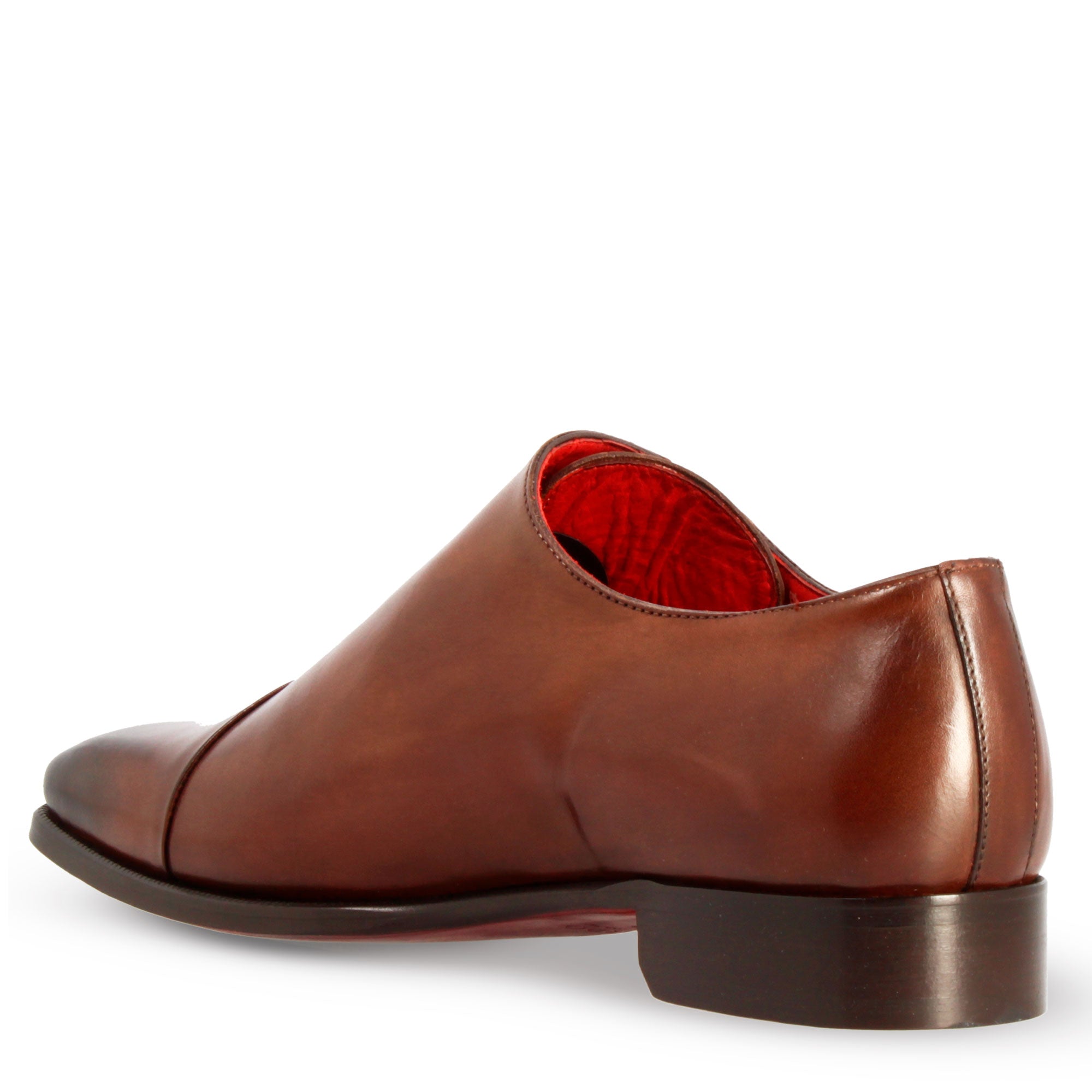 Scarpe eleganti da uomo in pelle color marrone - LeonardoShoes