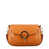 Grace women's brown leather handbag