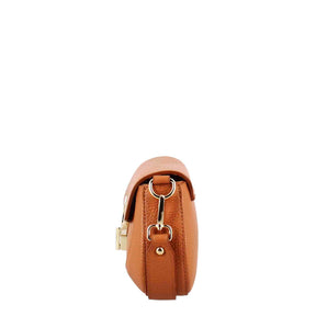 Grace women's brown leather handbag