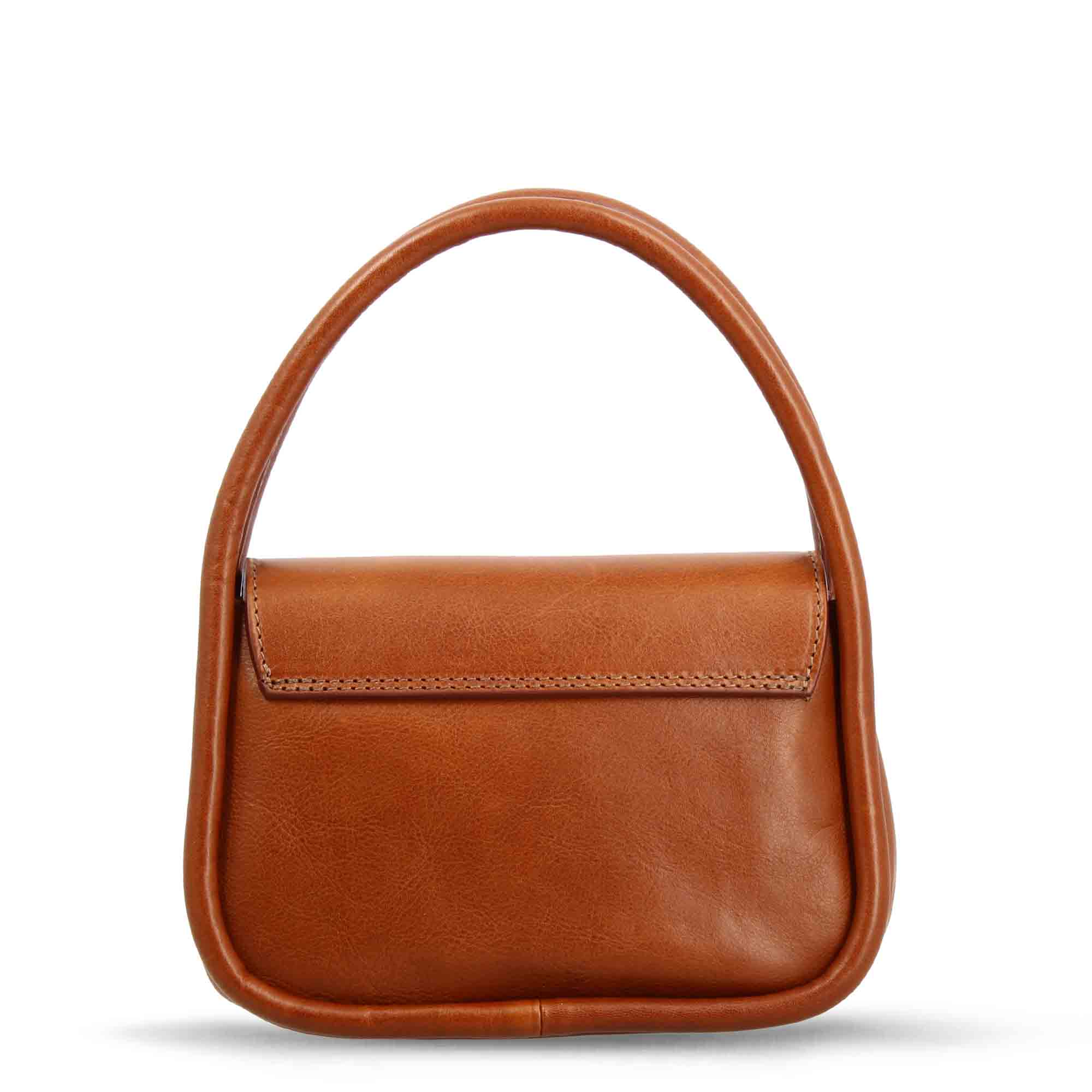 Sac à main Caterina fait main en cuir marron pour femme