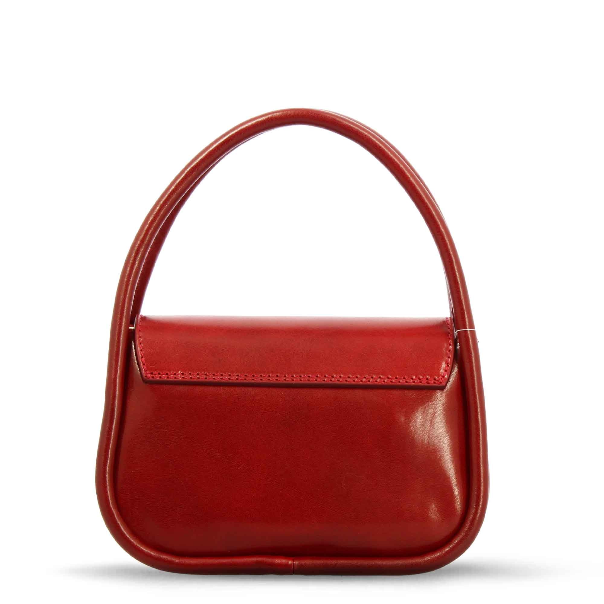 Caterina Handbag Handmade Women's Red Leather