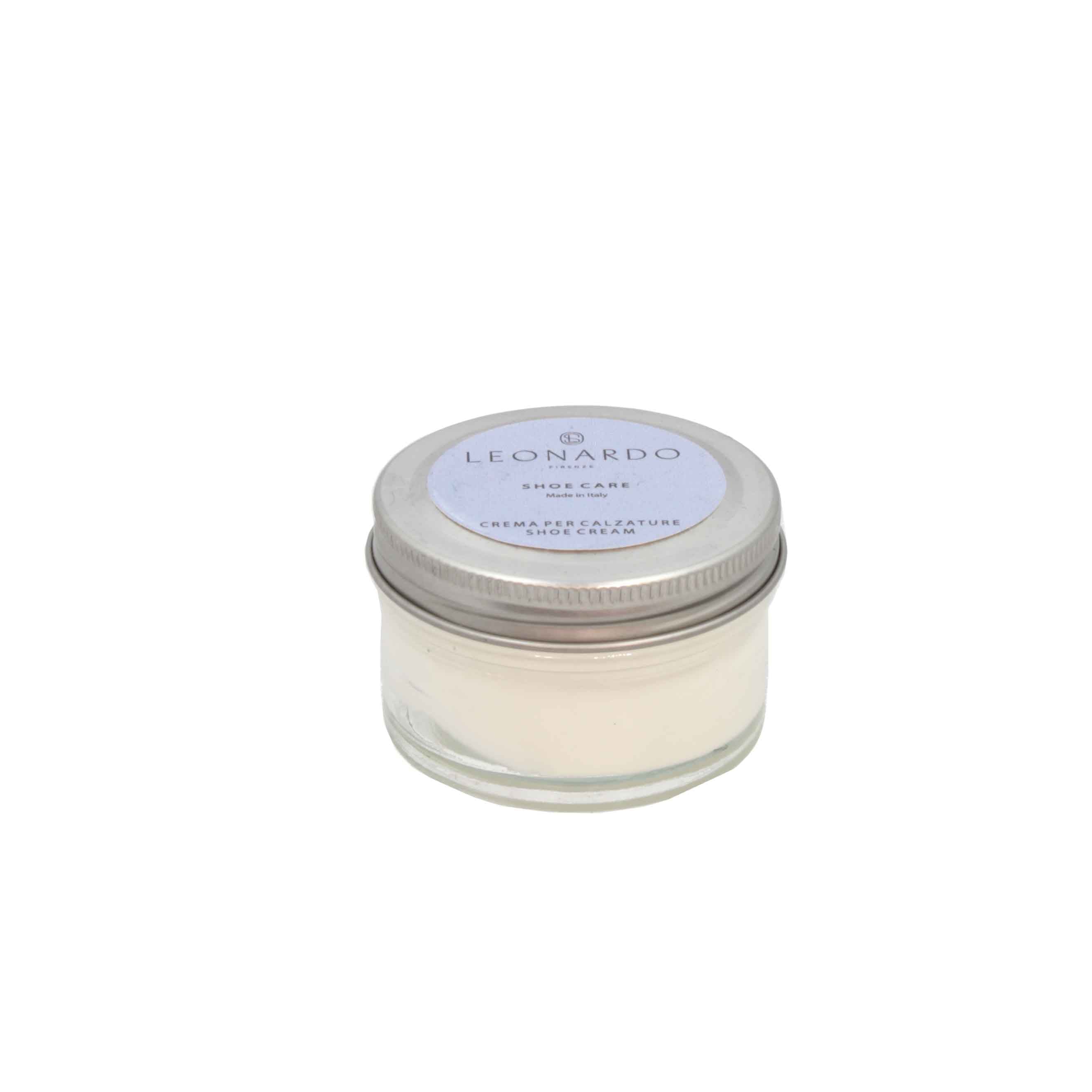 Lucido da scarpe colore neutro per calzature in pelle 50 ml - LeonardoShoes