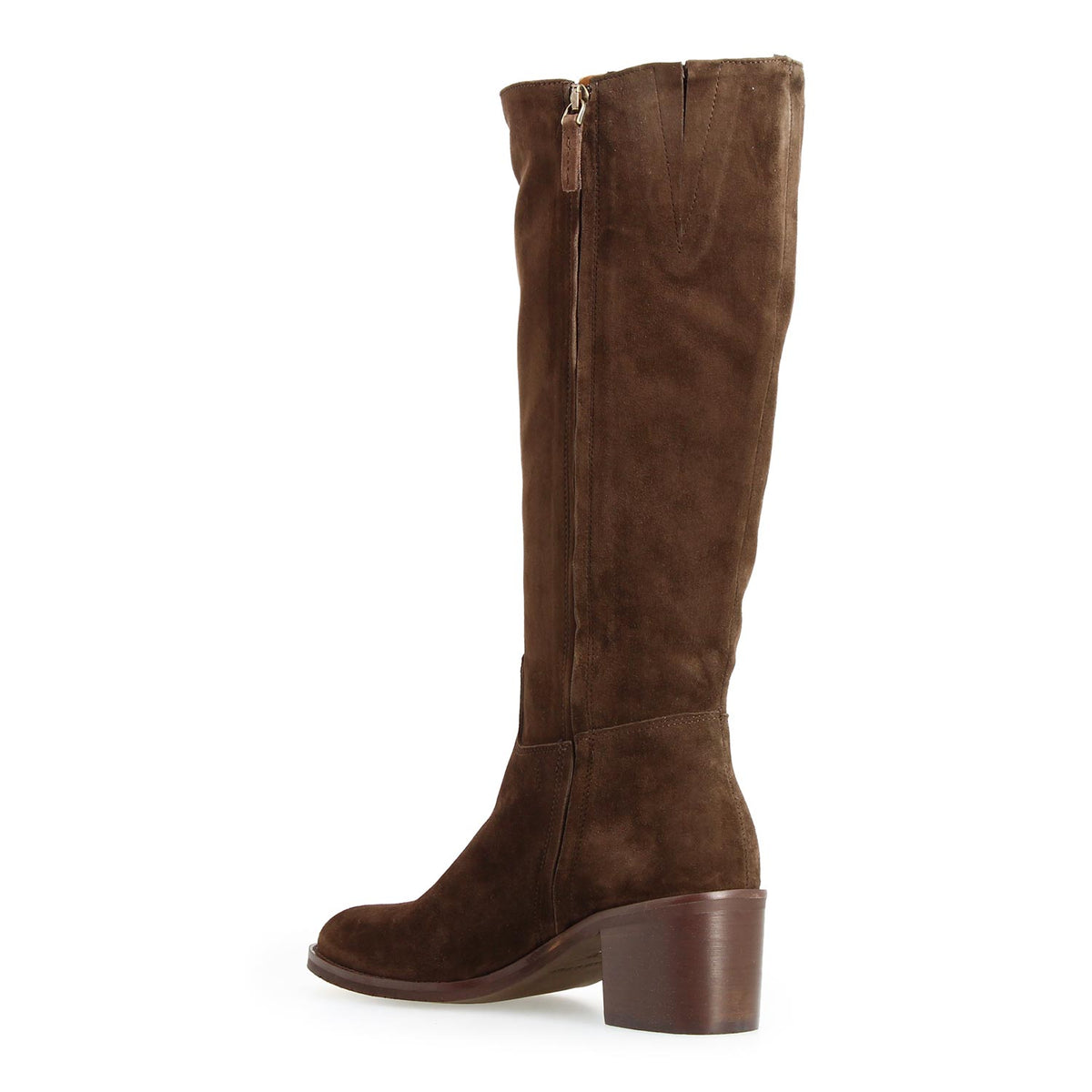 Minerva - Wildlederstiefel Damen in Dunkelbraun