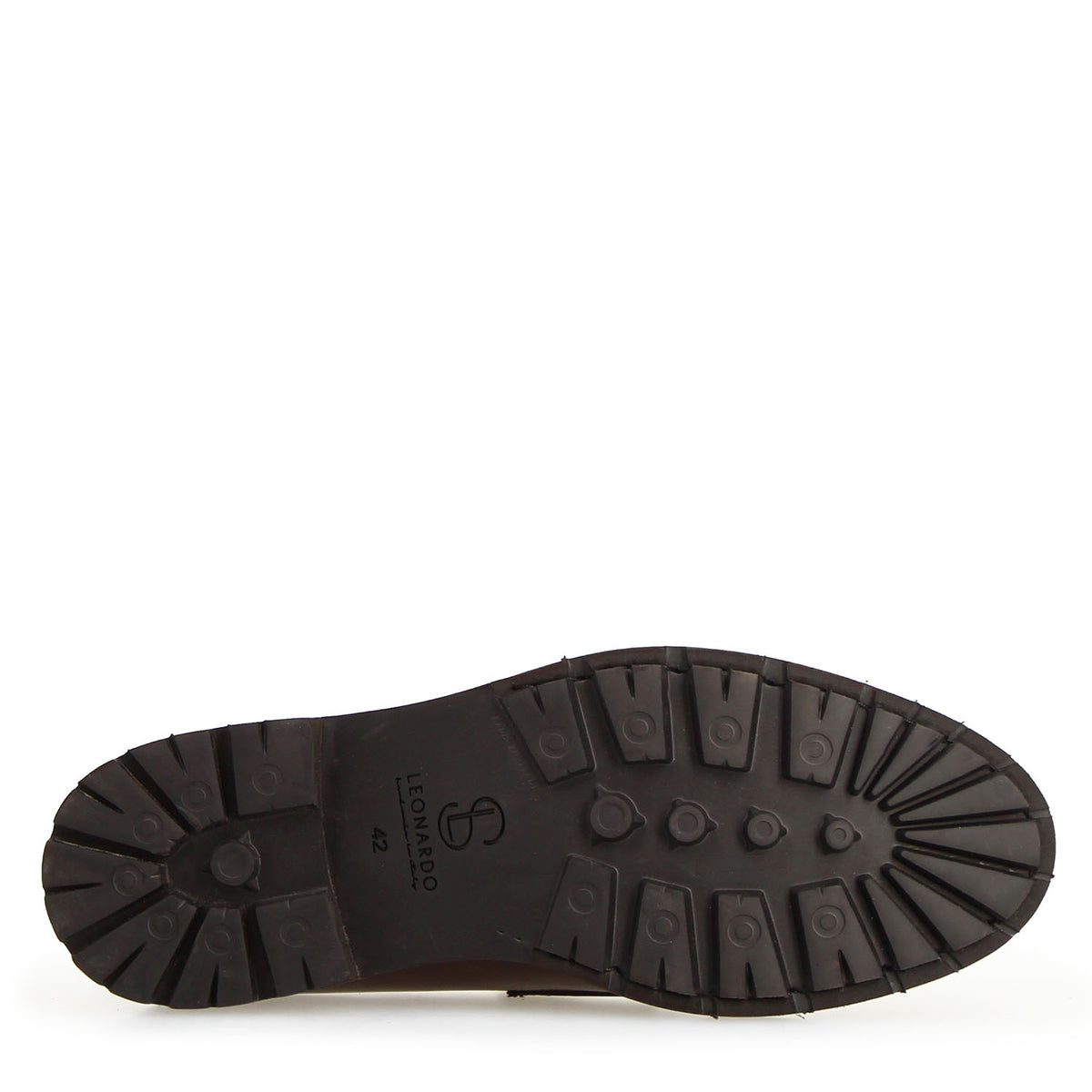 Dioniso Penny Loafer for Men in Dark Brown Leather