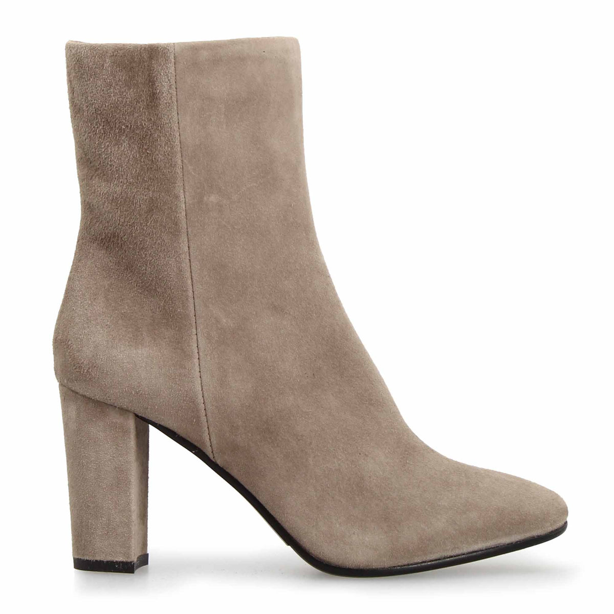 Vesper C - Bottine femme en daim gris