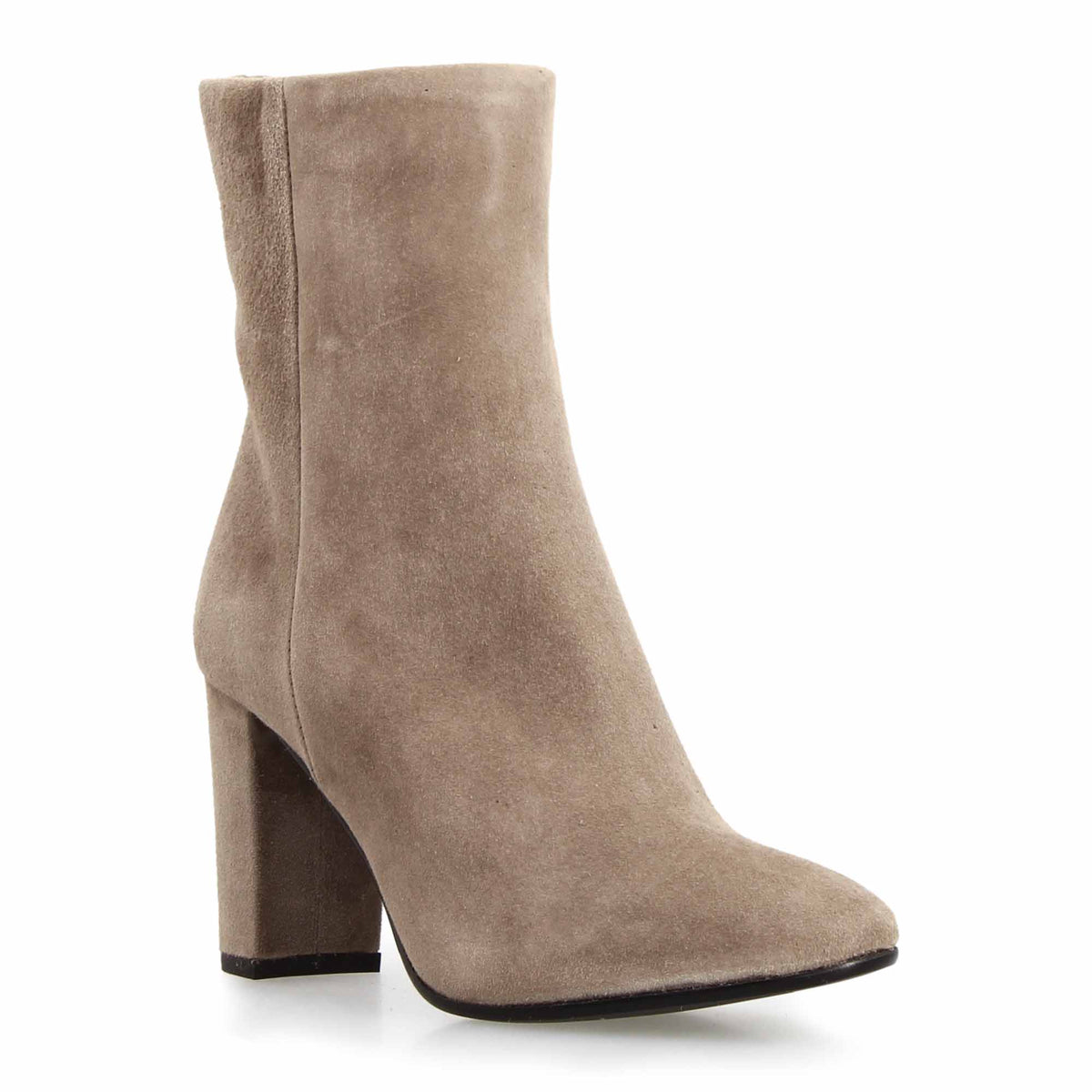 Vesper C - Bottine femme en daim gris