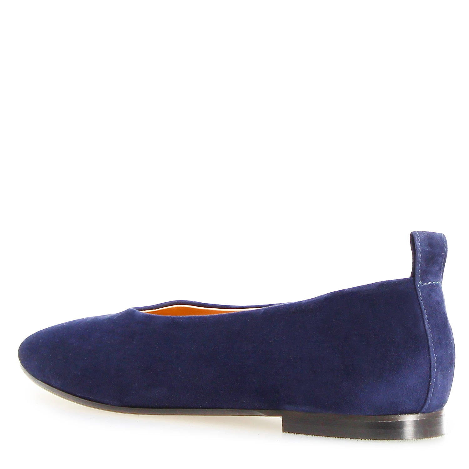 Women's Venere ballet flats in blue suede