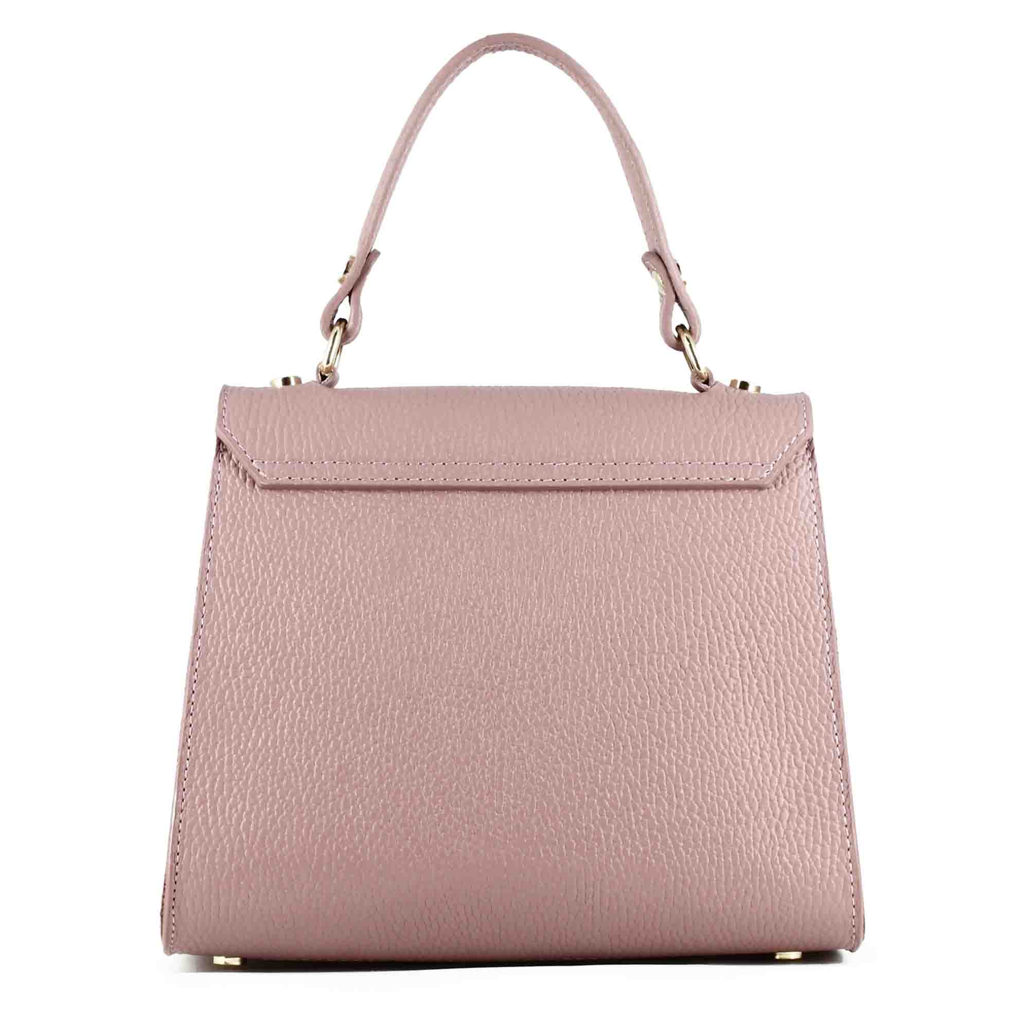 Borsa a mano Lady K da donna in pelle colore rosa