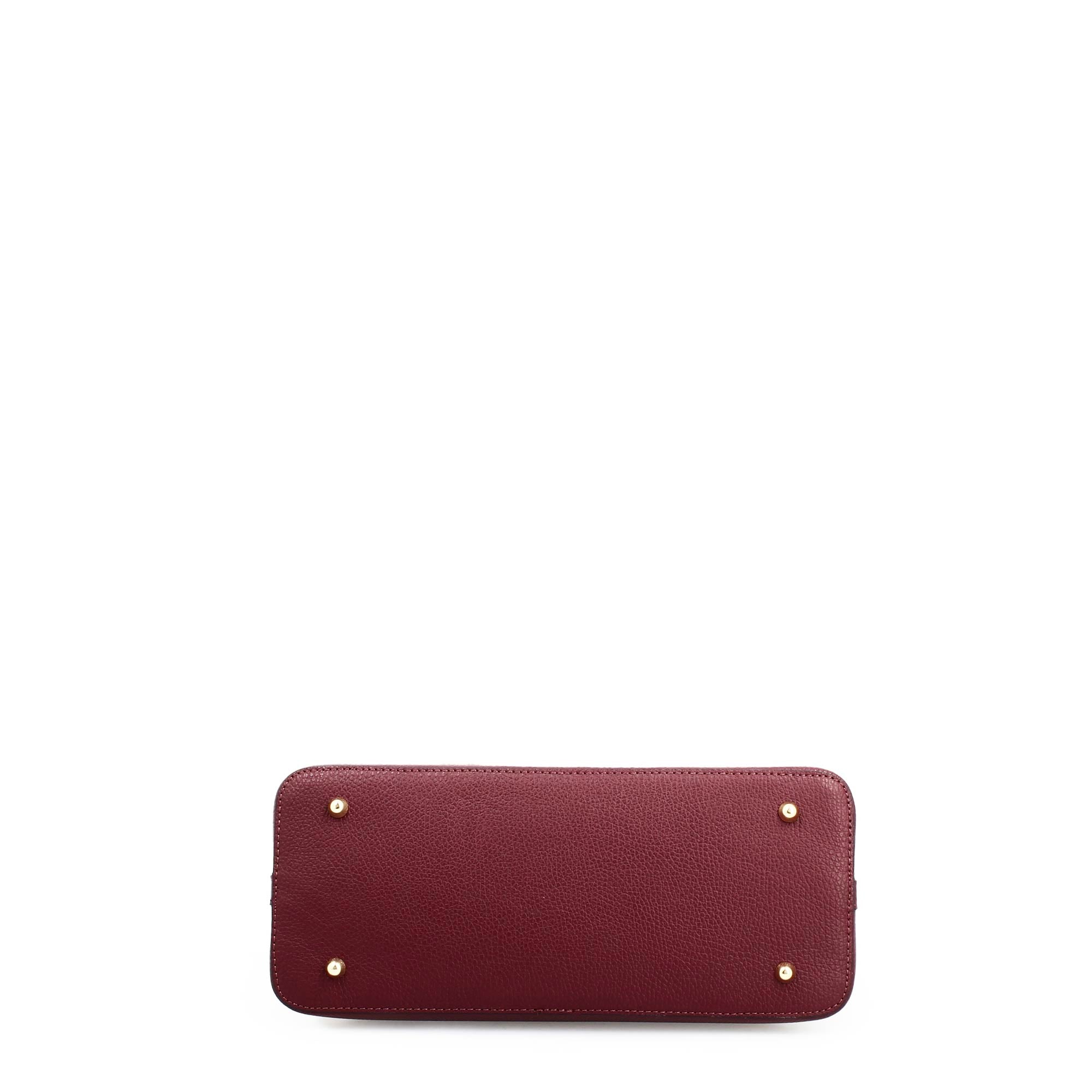 Borsa a mano da donna Sofia piccola in pelle marrone