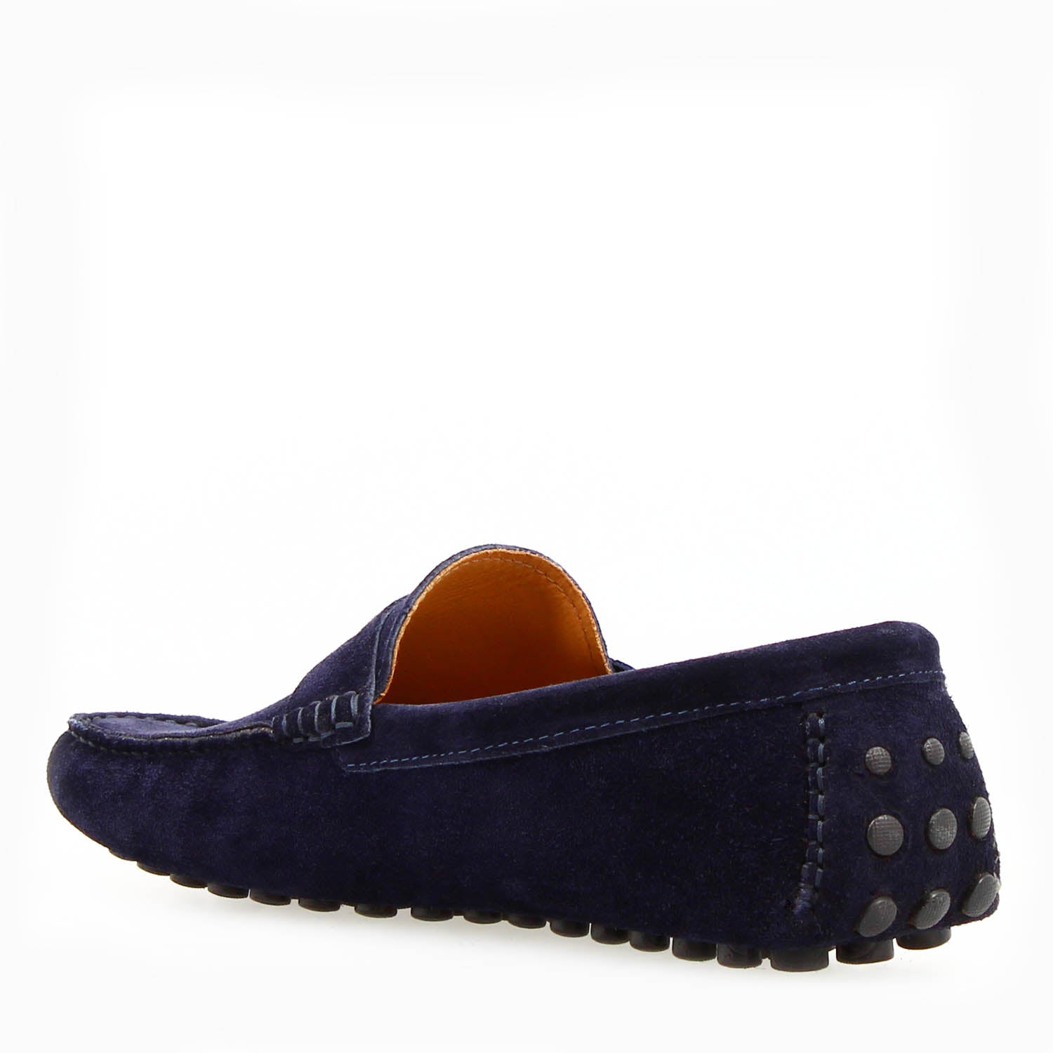 Car shoe Garda da uomo in camoscio blu