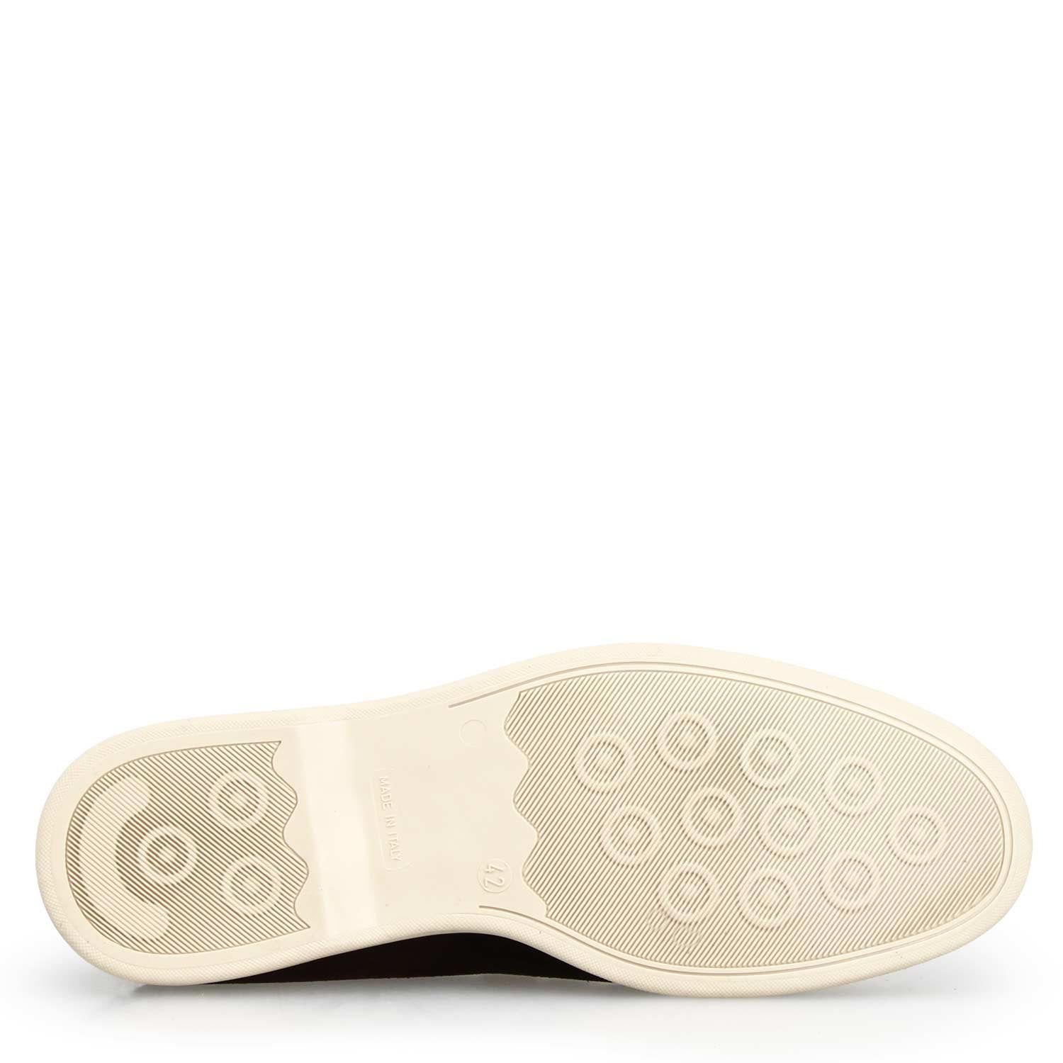 Mocassino Elite da uomo in camoscio blu