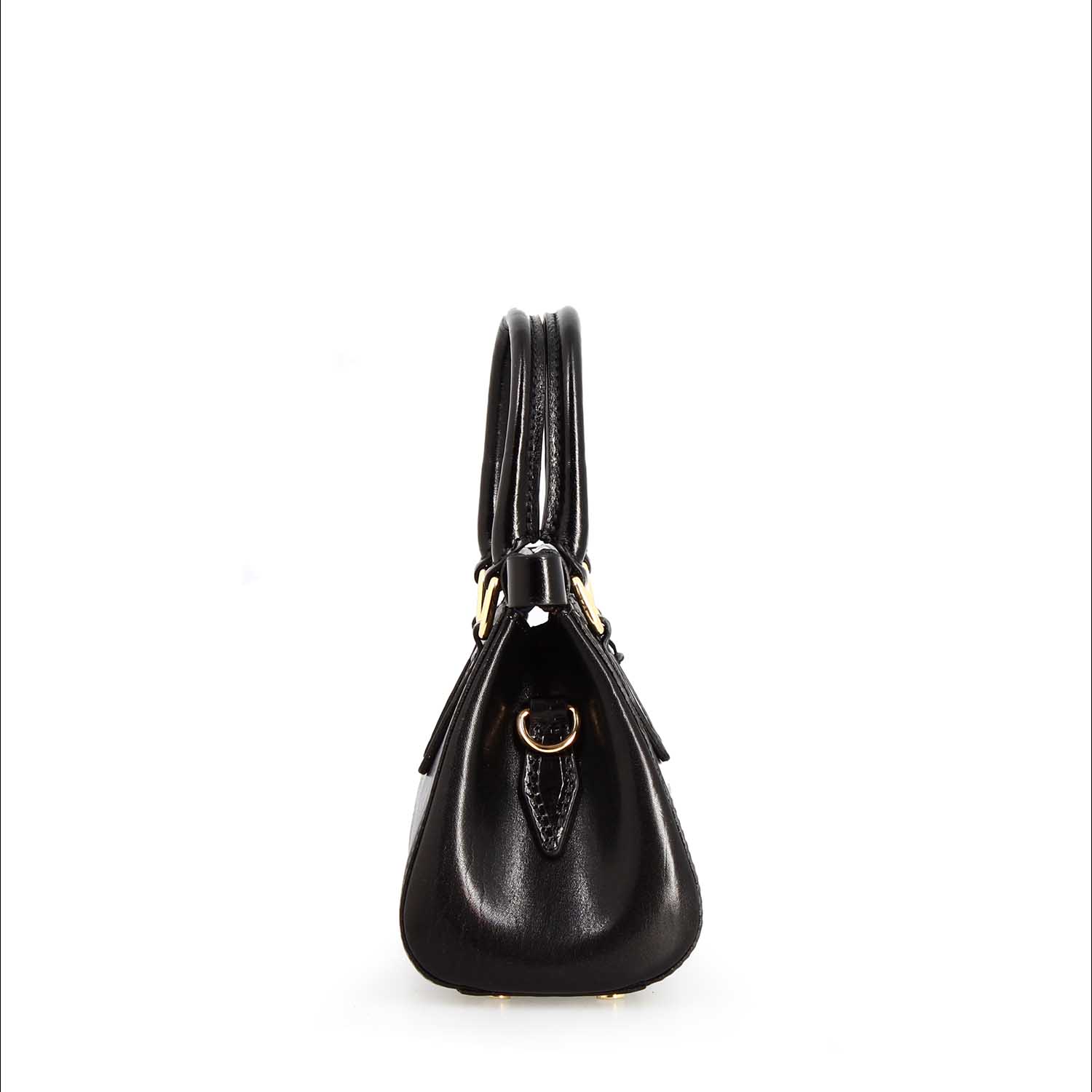 Fiorenza leather handbag with removable black shoulder strap