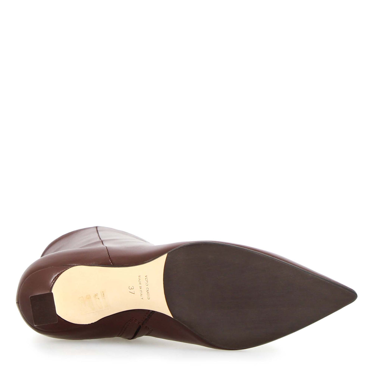 Gioconda bottine pour femme en cuir marron