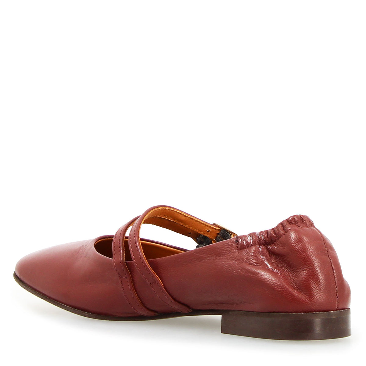 Iside - Mary Jane Double Strap Ballet Flat Navy