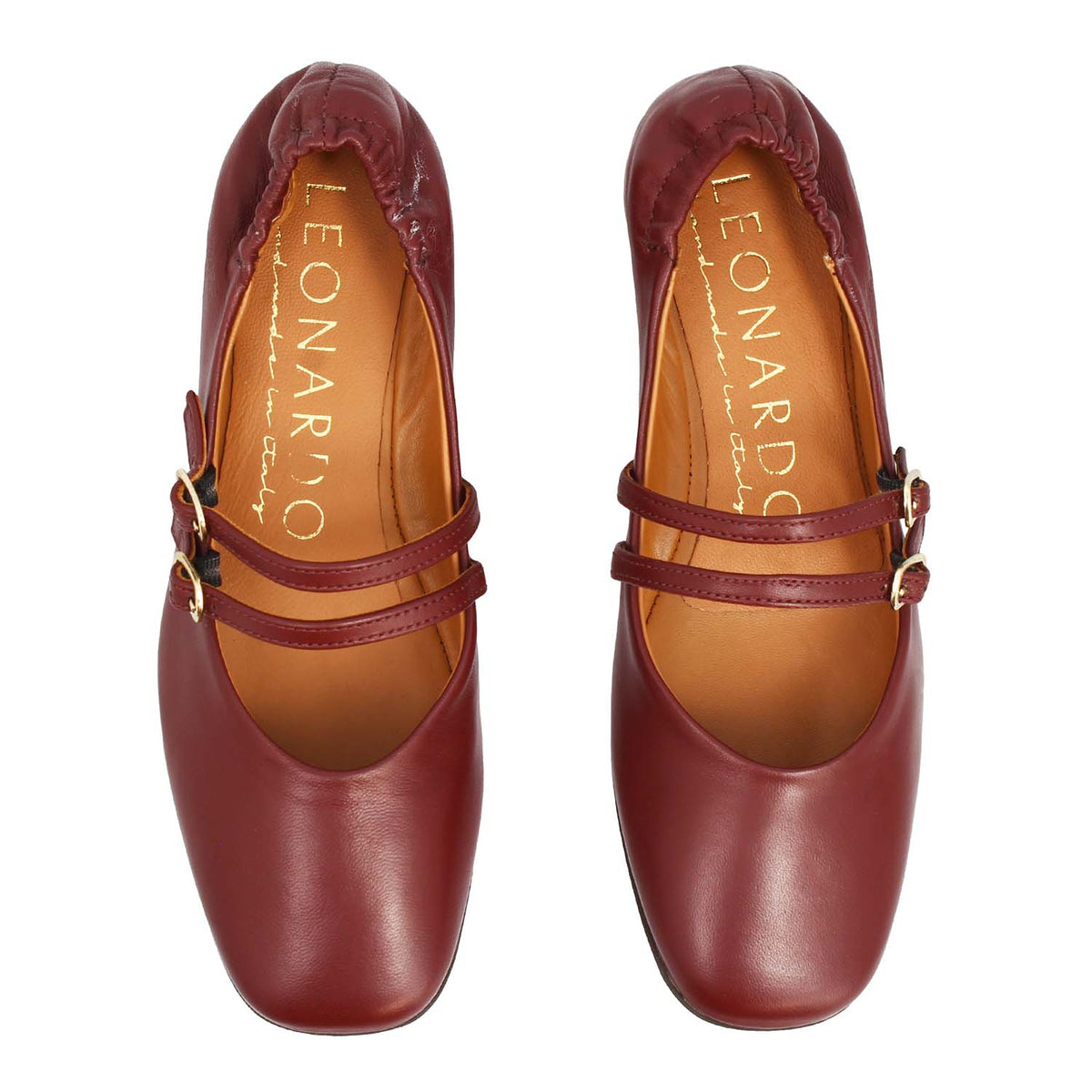 Iside - Mary Jane Double Strap Ballet Flat Navy