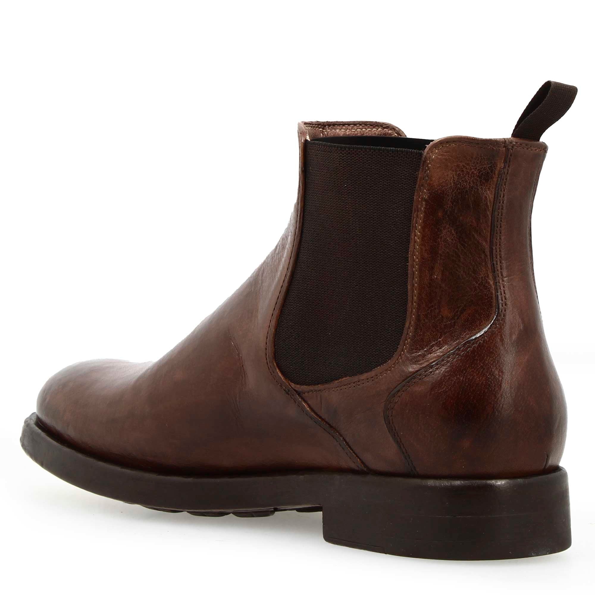 Men's Brown Modern Chelsea Boot