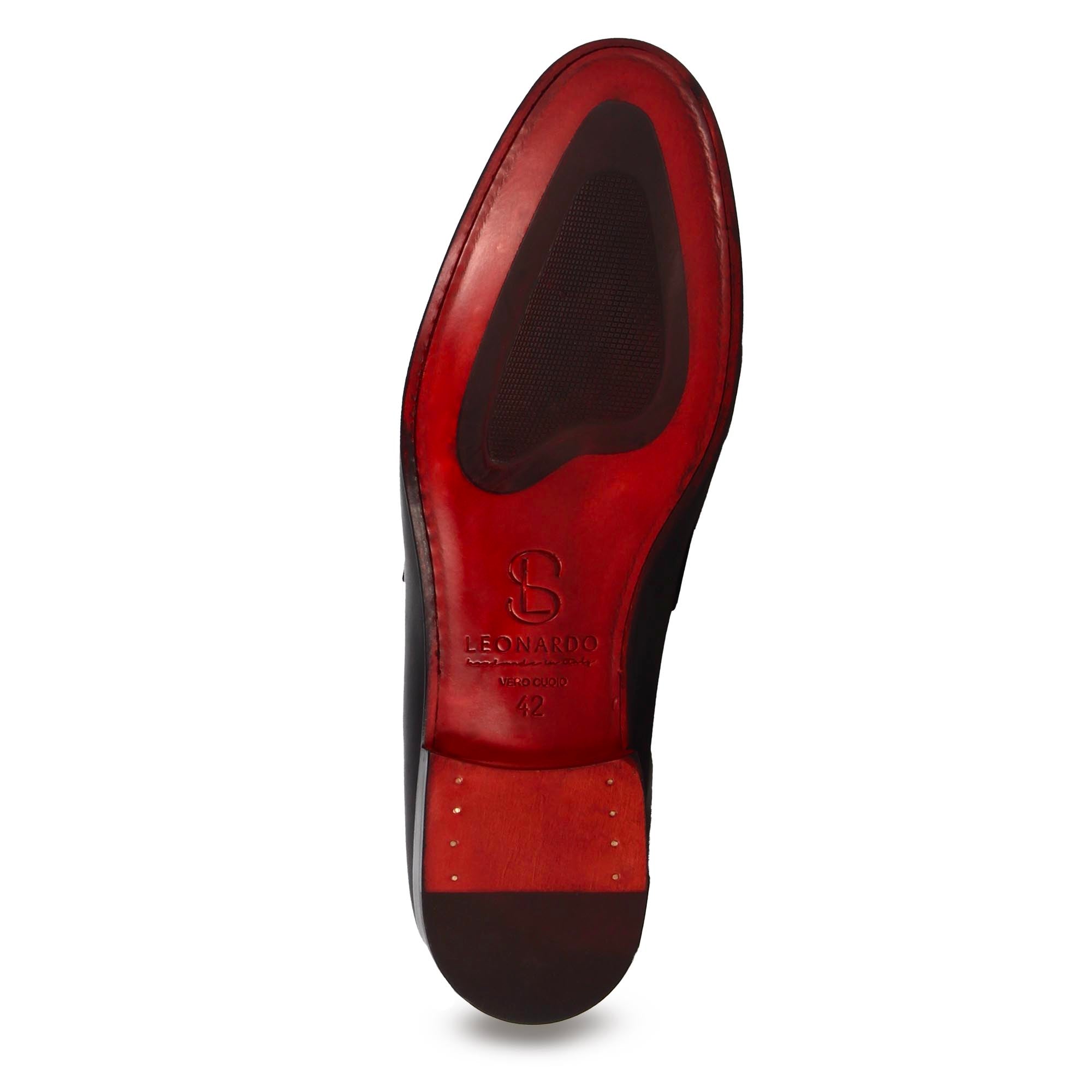 Classic men's horsebit moccasin in black leather