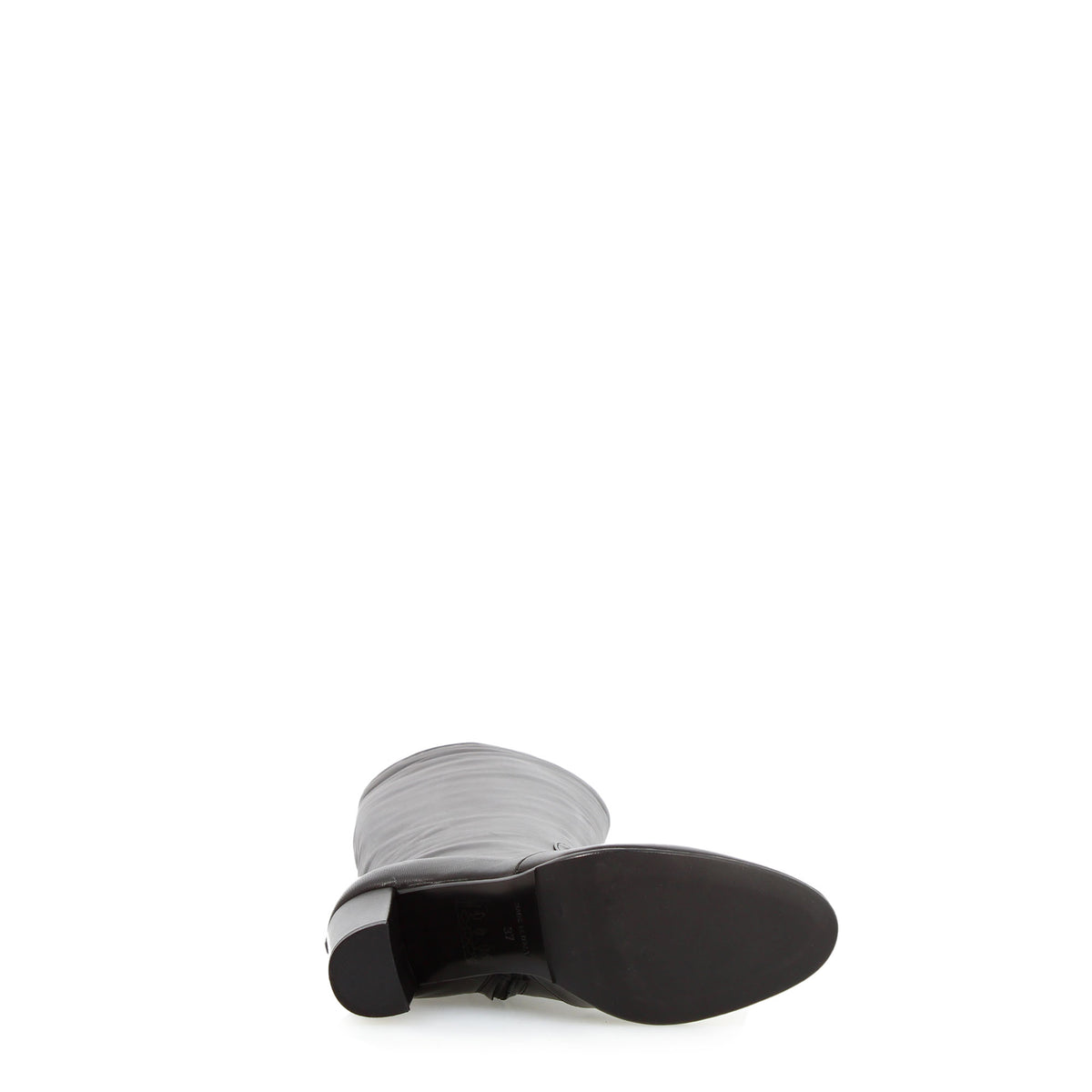 Signoria - Botte talon haut femme en cuir noir