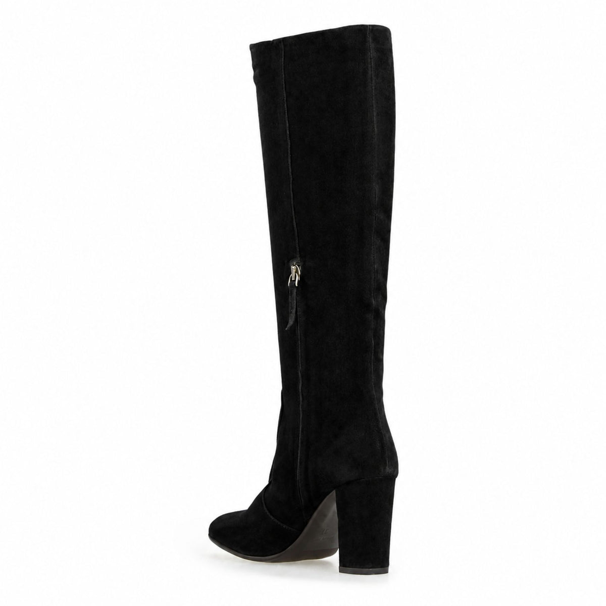 Signoria - Botte talon haut femme en daim noir