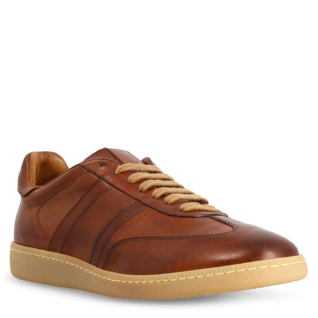 Borbonese Red Leather Men Sneaker