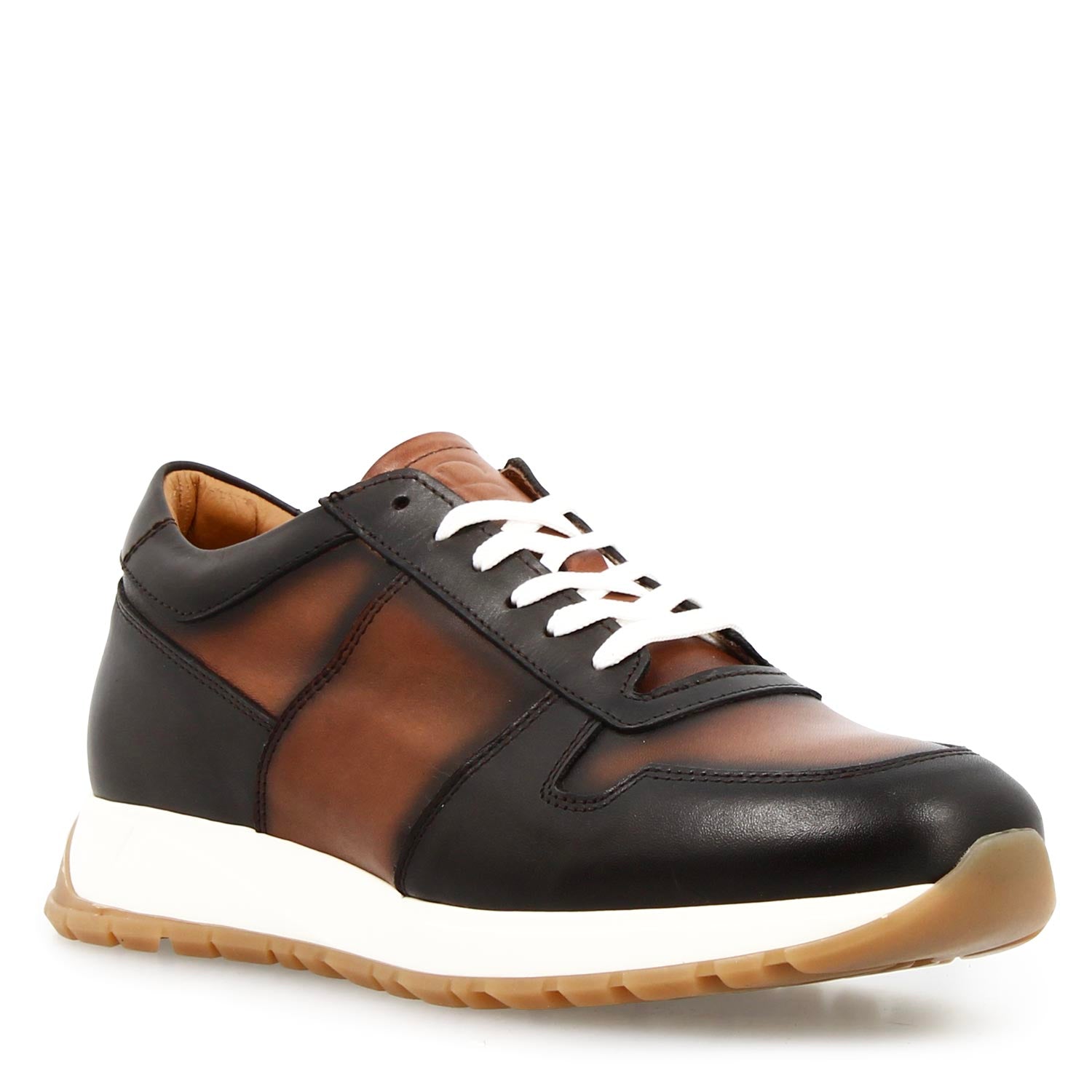 Piave sneakers for men in brown leather