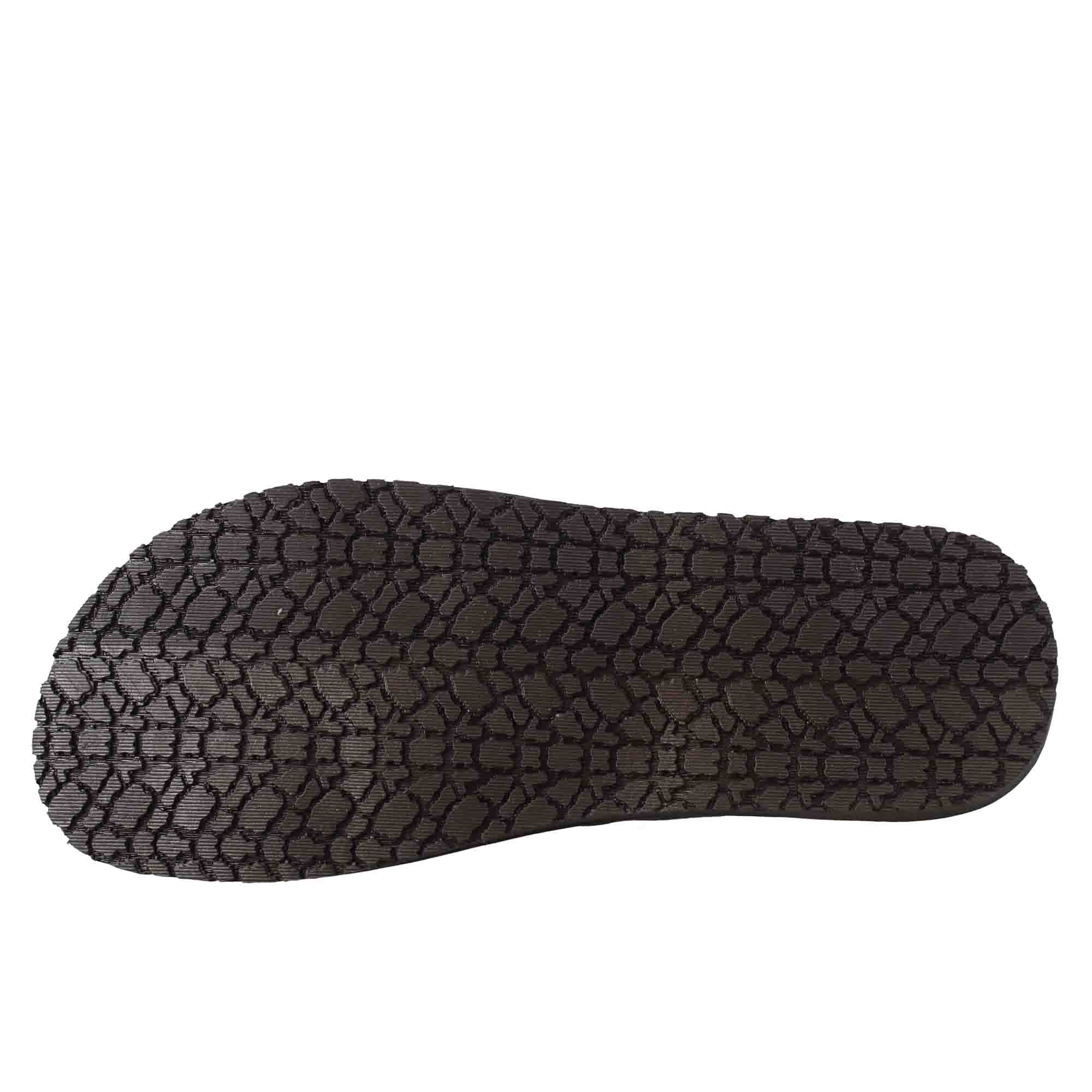 Sandali da uomo fatti a mano in pelle nera chiusura con velcro - LeonardoShoes