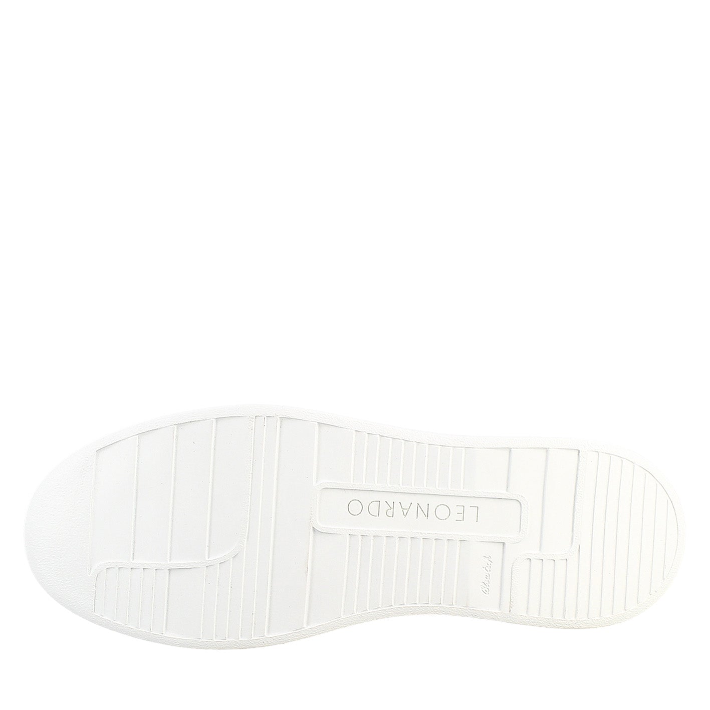 Basket élégante bleue pour homme en cuir lisse