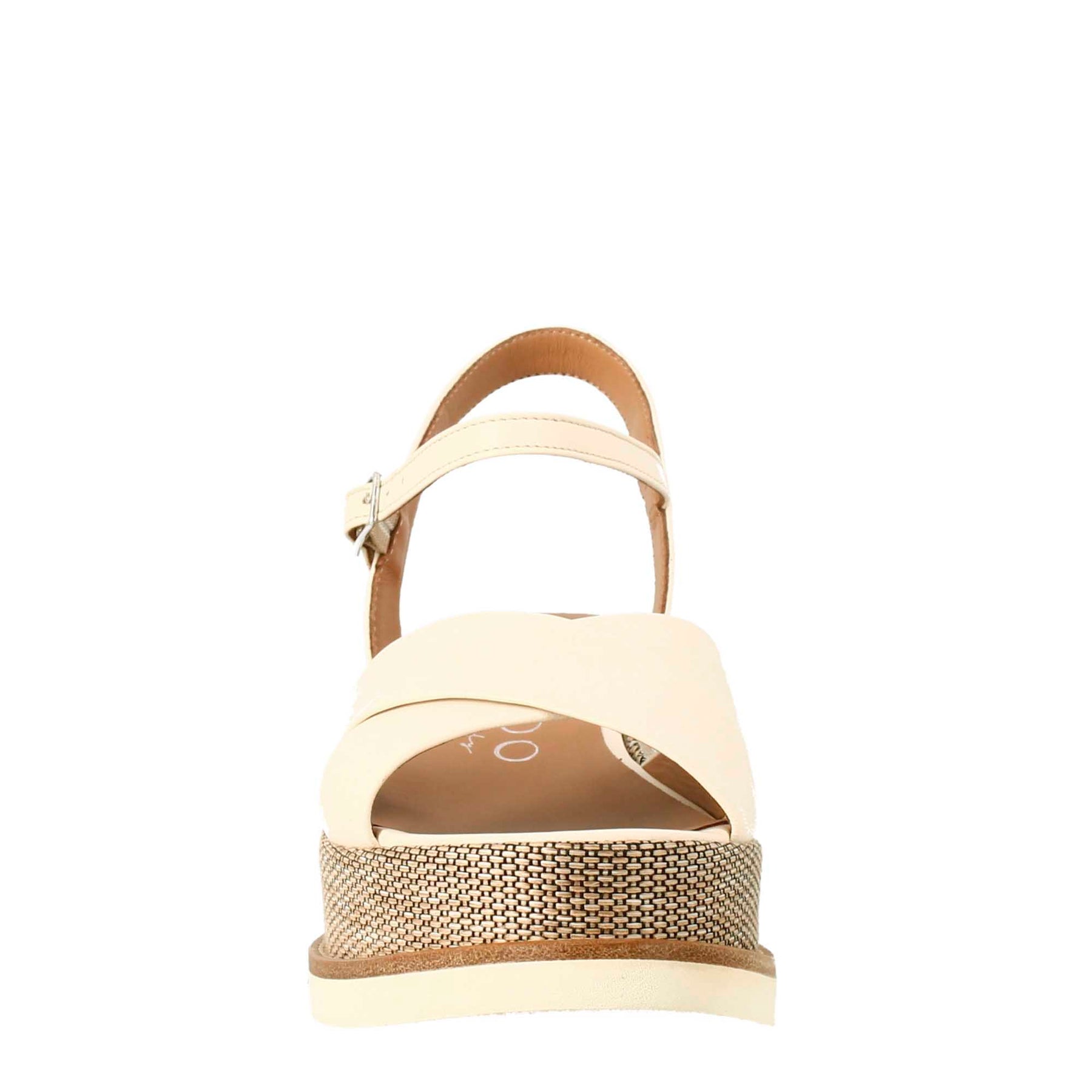 Women's wedge medium cream color