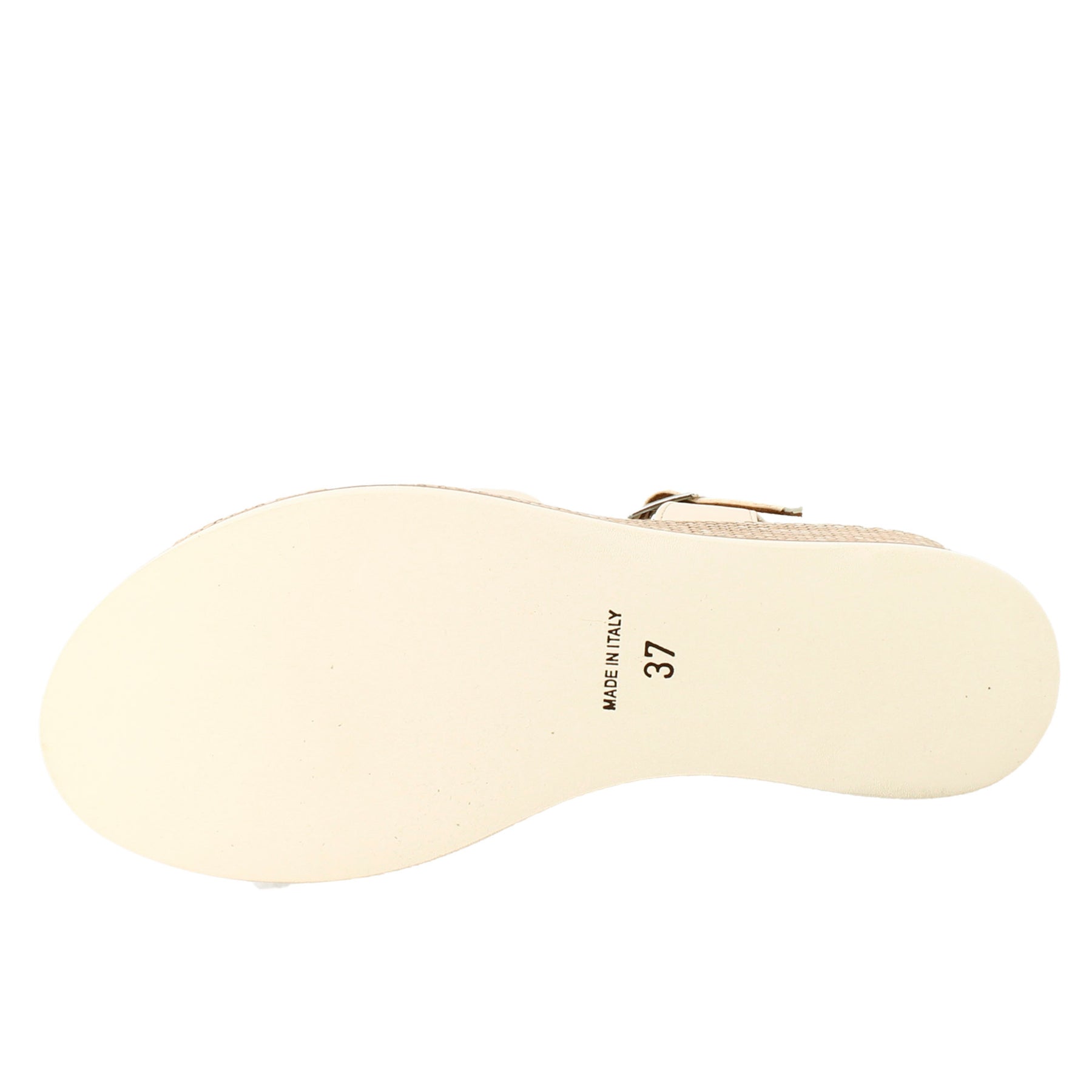 Women's wedge medium cream color