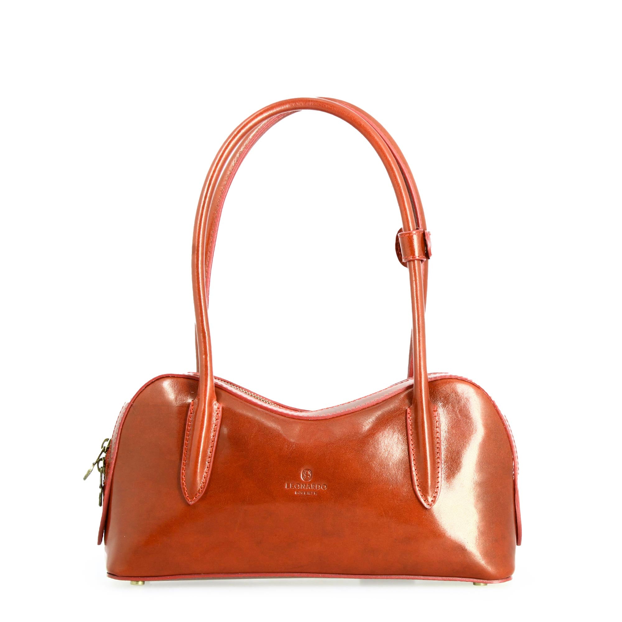 Diana Women's Light Brown Leather Shoulder Bag