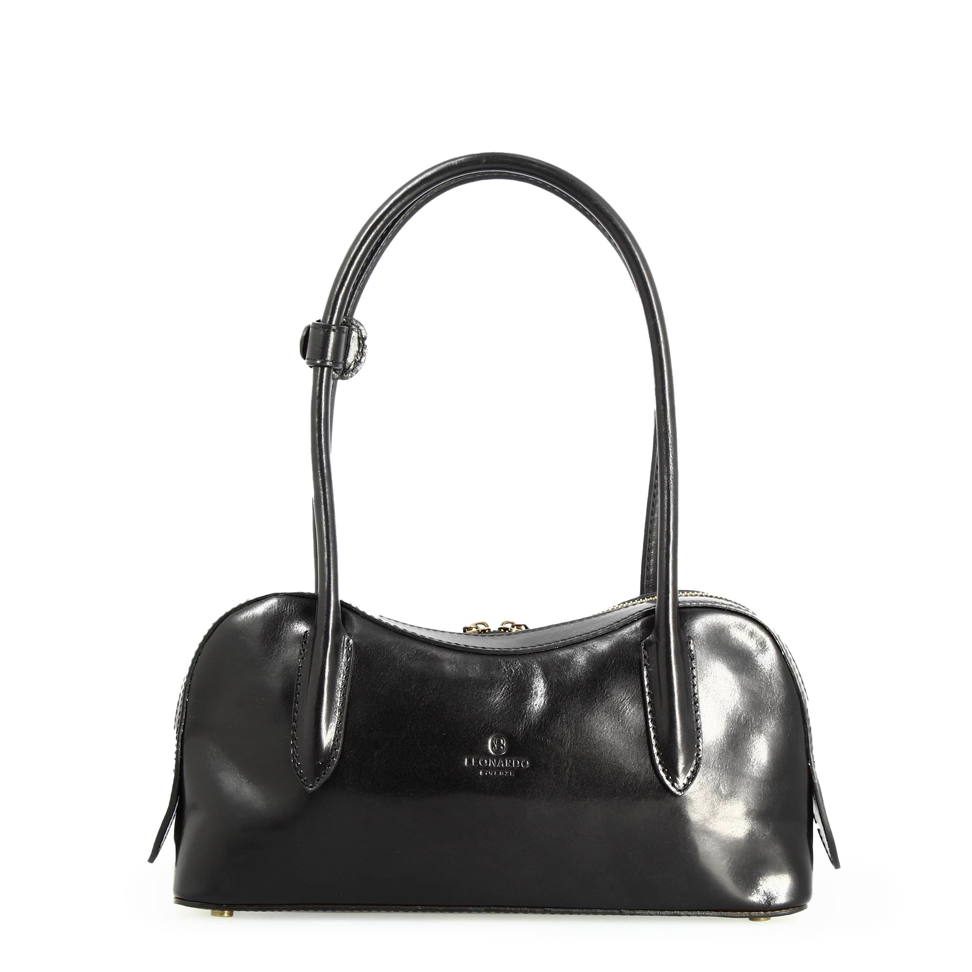 Diana Women's Black Leather Shoulder Bag