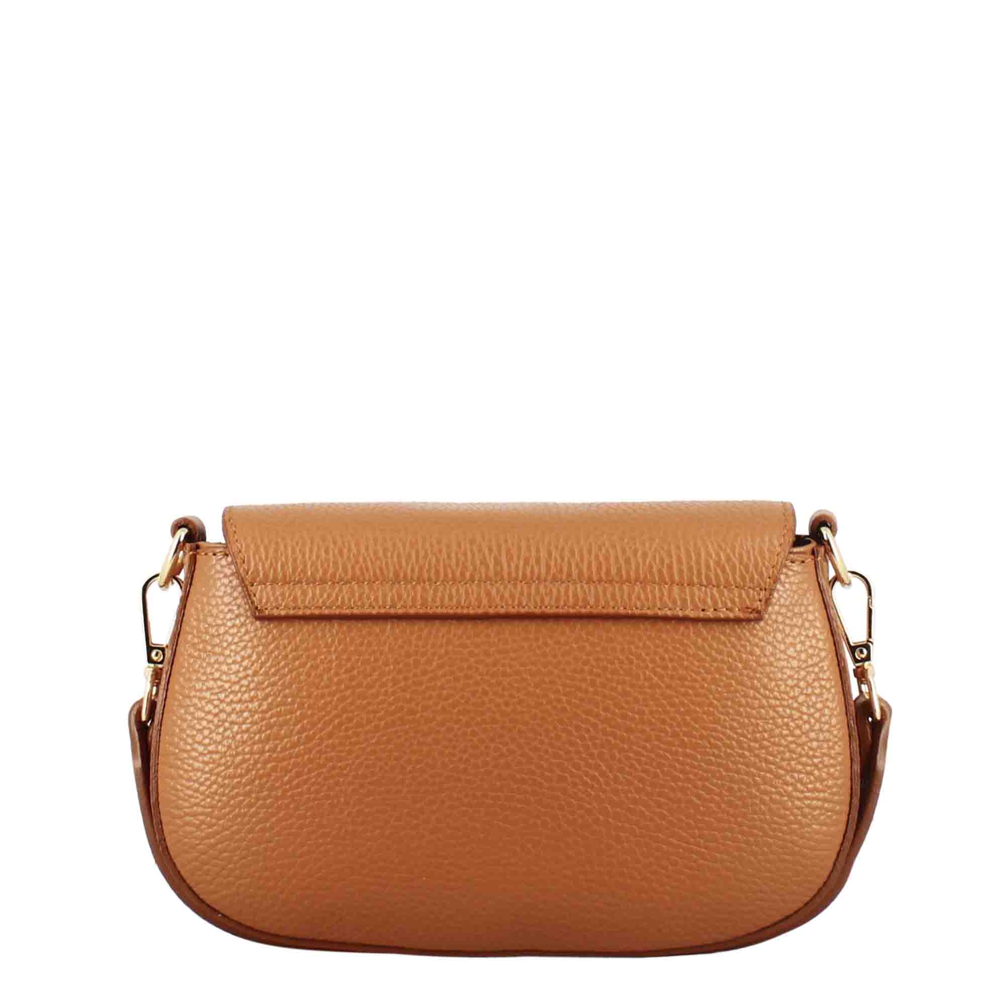 Grace women's brown leather handbag