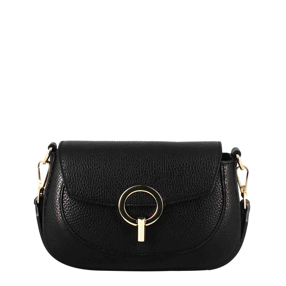 Borsa a mano Grace da donna in pelle colore nero