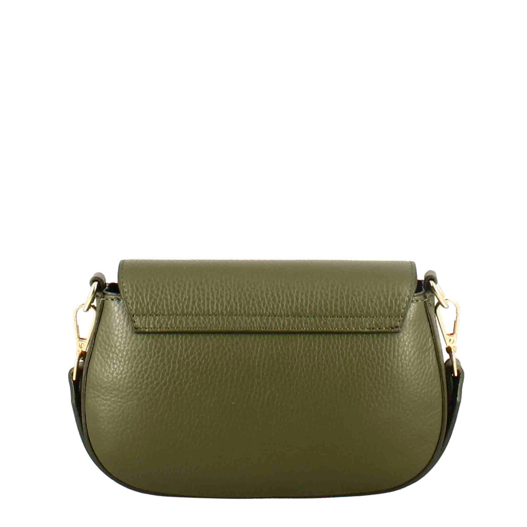 Grace women's green leather handbag