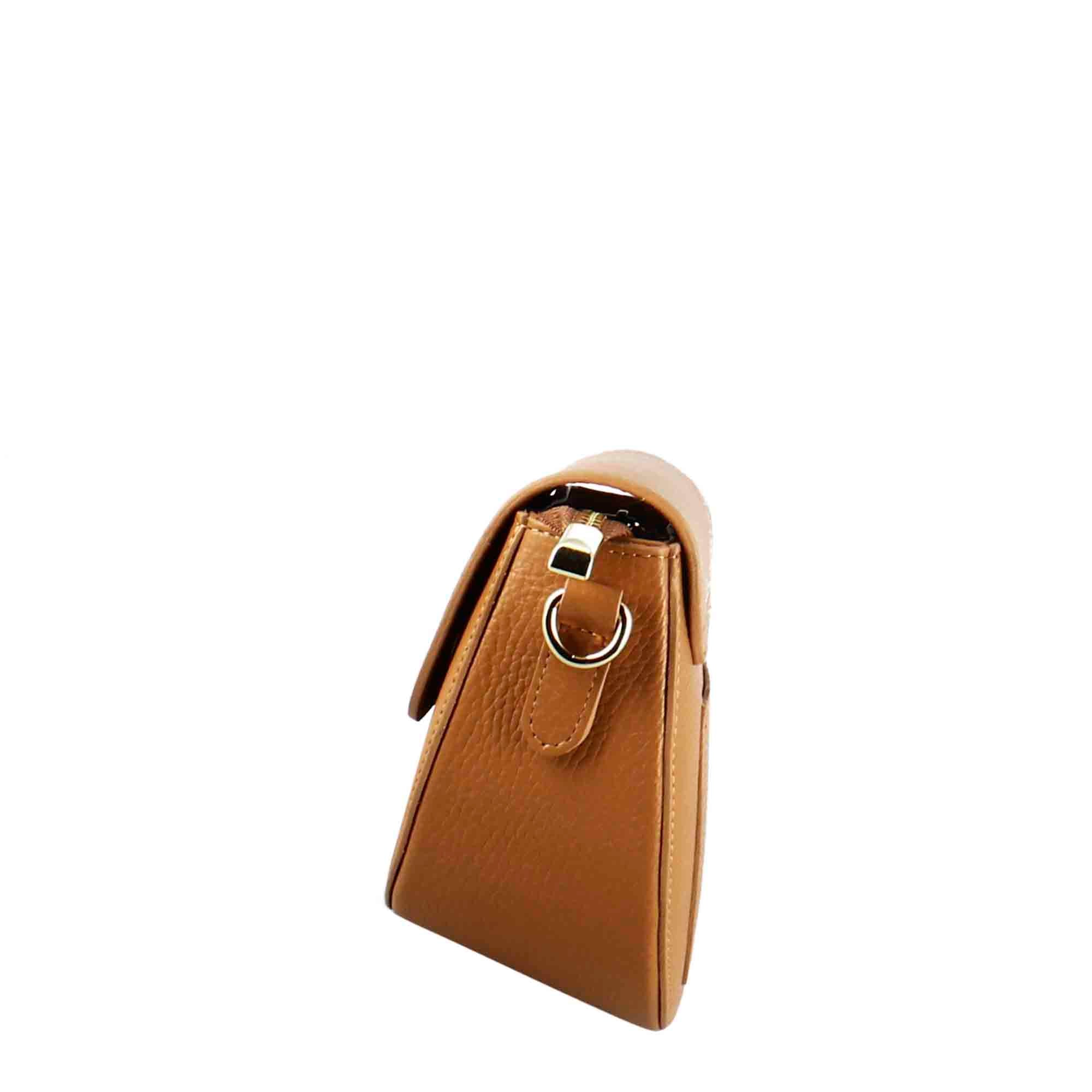 Sac bandoulière Kate moyen en cuir martelé multicolore