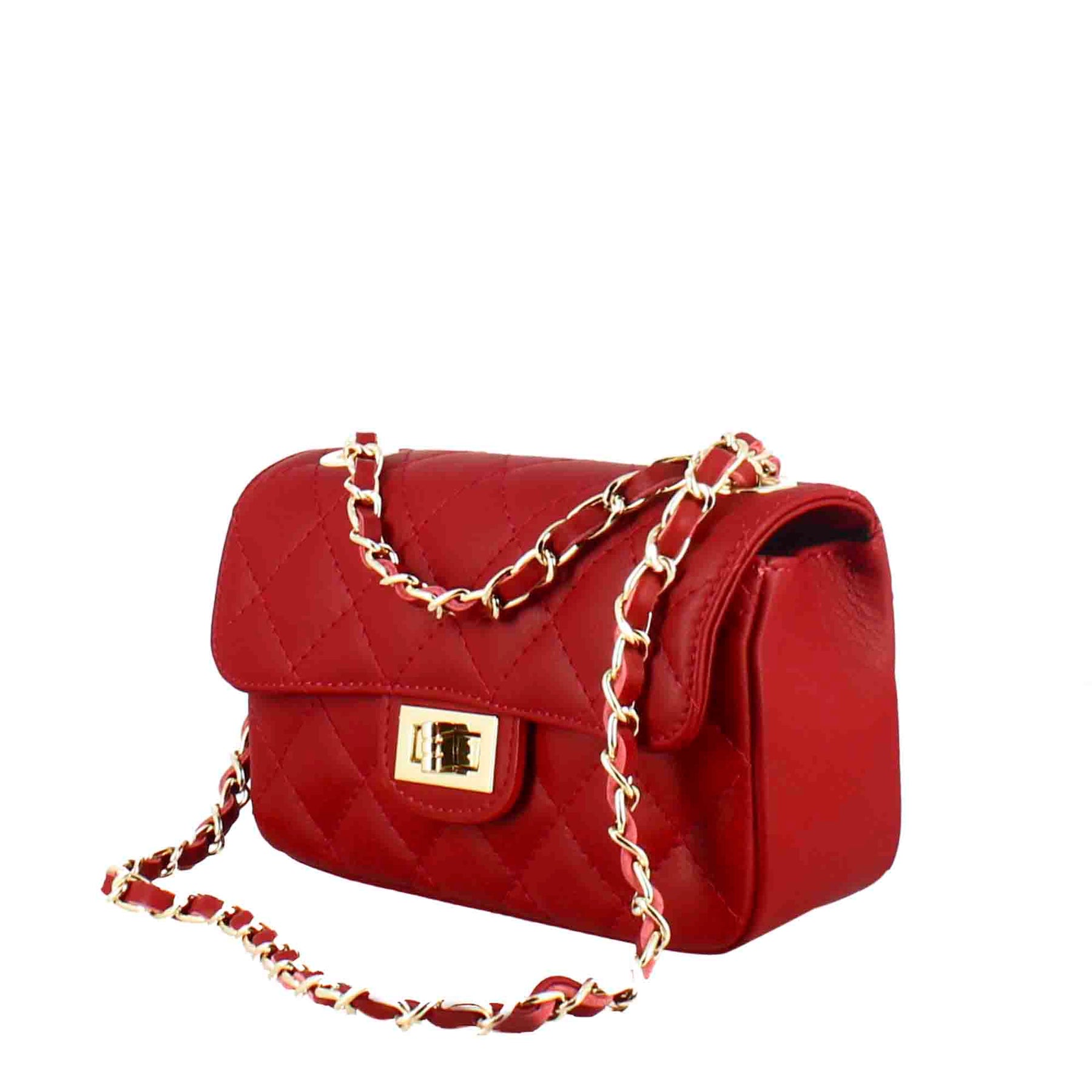 Sac matelassé rouge online