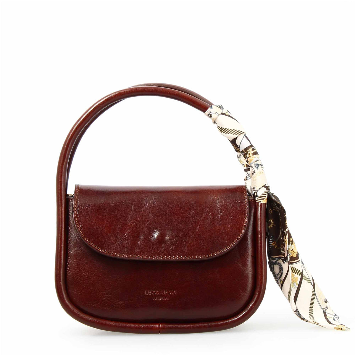 Caterina Handbag Handmade Women's Brown Leather