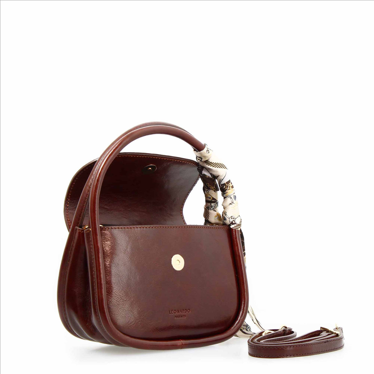 Caterina Handbag Handmade Women's Brown Leather