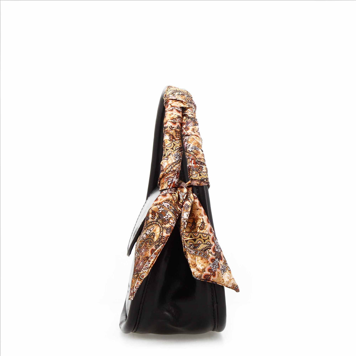 Borsa a mano Caterina artigianale da donna in pelle nera