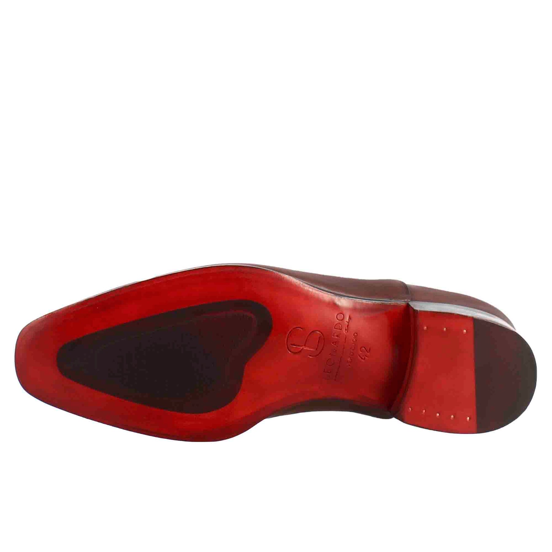 Red bottom oxford shoes hotsell