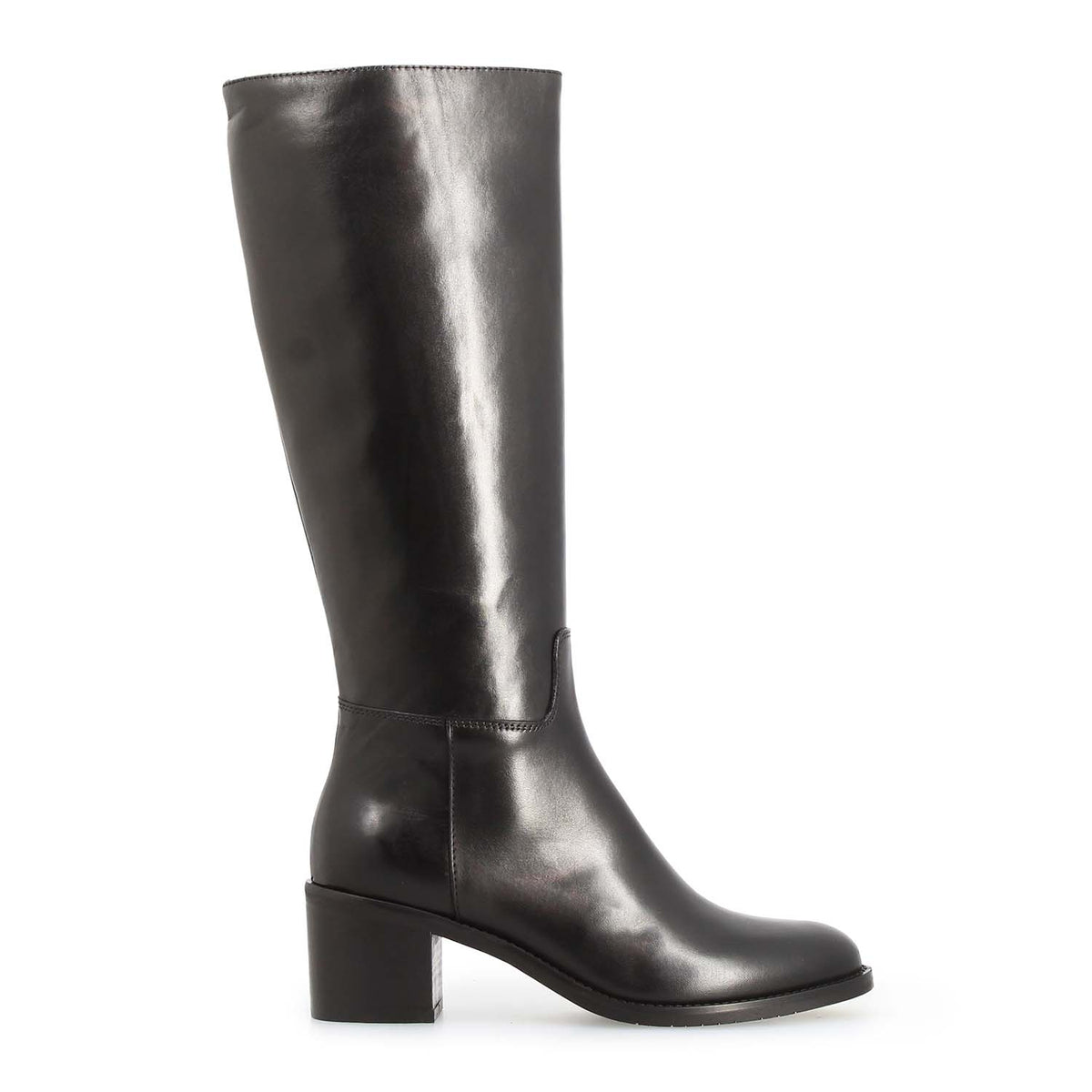 Messala - Botte femme en cuir noir