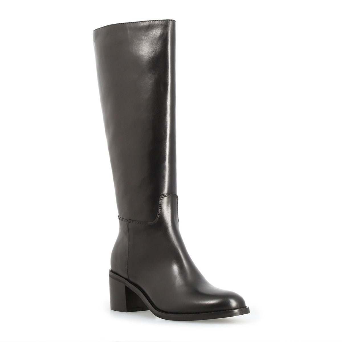 Messala - Botte femme en cuir noir