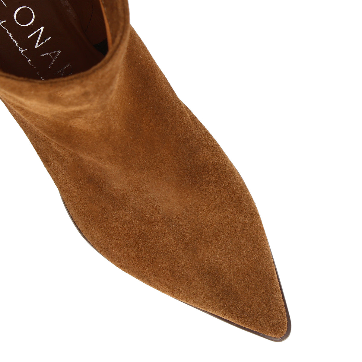 Sibilla - Stivaletto donna in camoscio marrone - LeonardoShoes