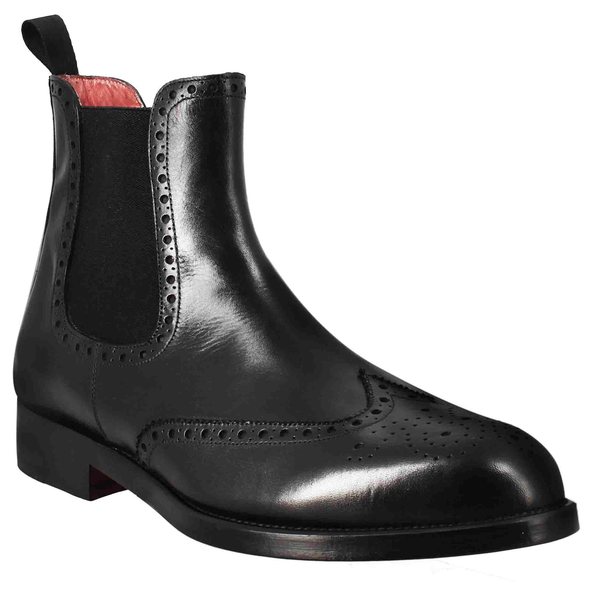 BROLETTO Leather Men\'s Chelsea Boots Black 10 Marco 60mm Chelsea Boots - Black Leather – FROMTHEFIRST main image 3