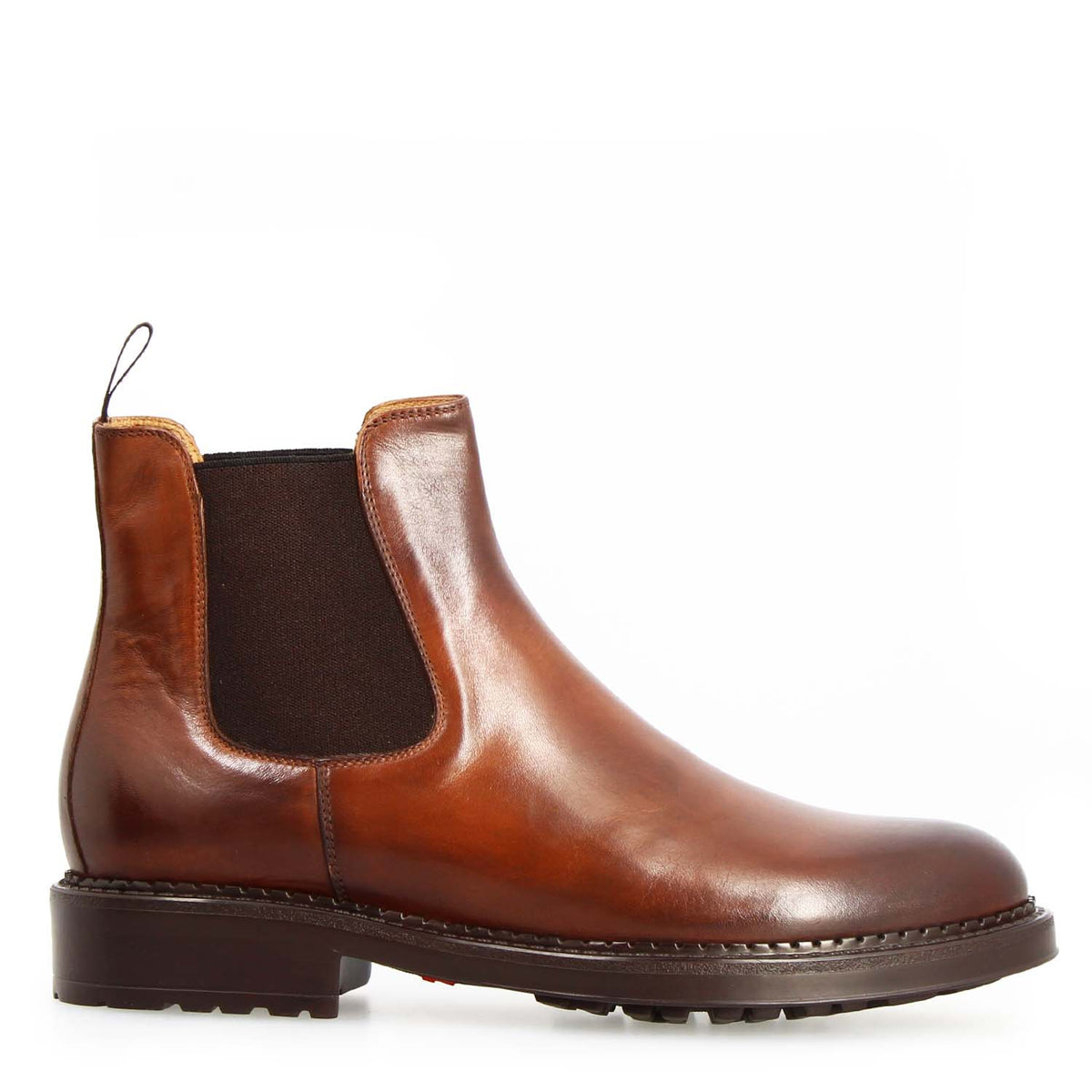 Agusto Herren Chelsea Boot aus braunem Leder