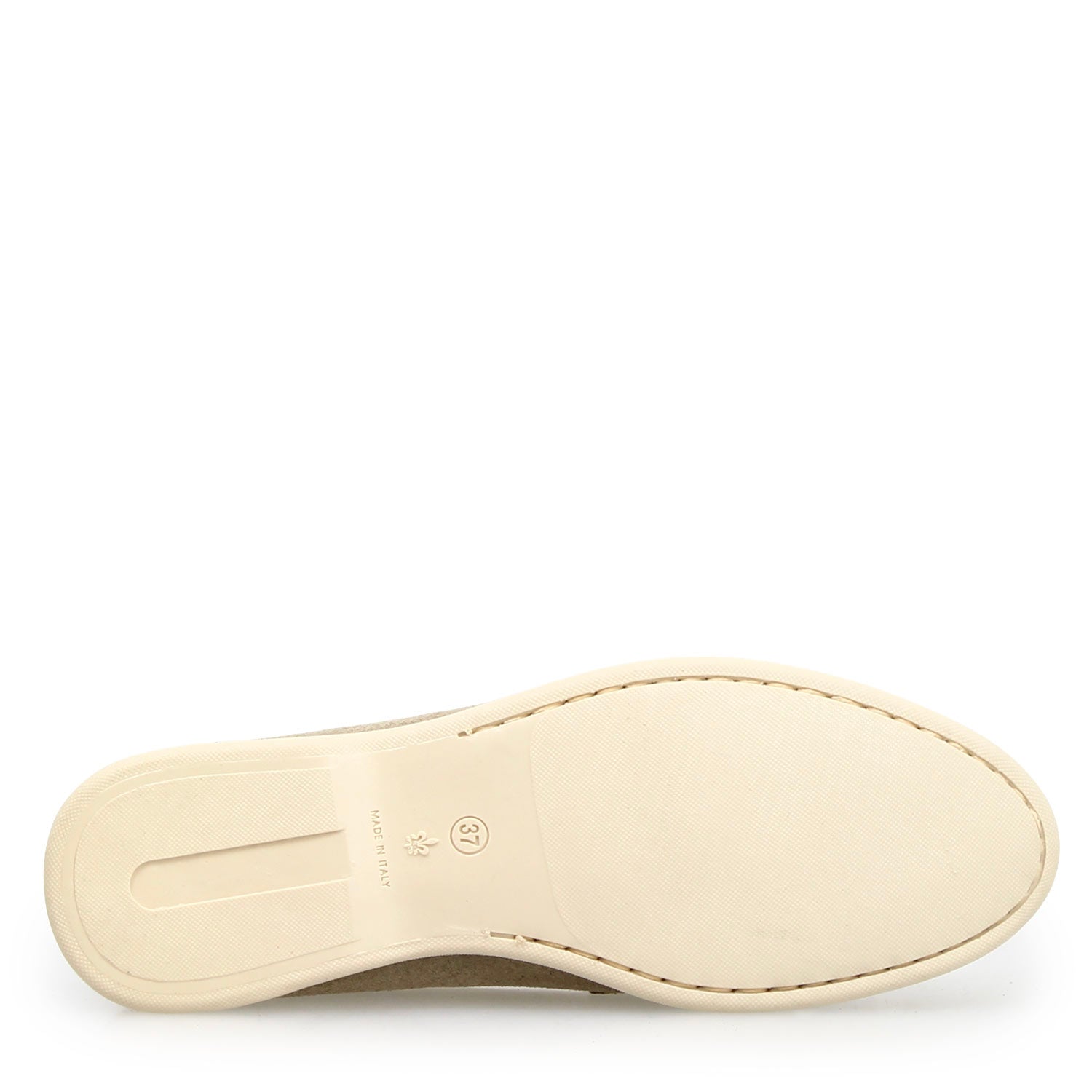 Mocassino drive da donna Vellaria in pelle scamosciata beige - LeonardoShoes